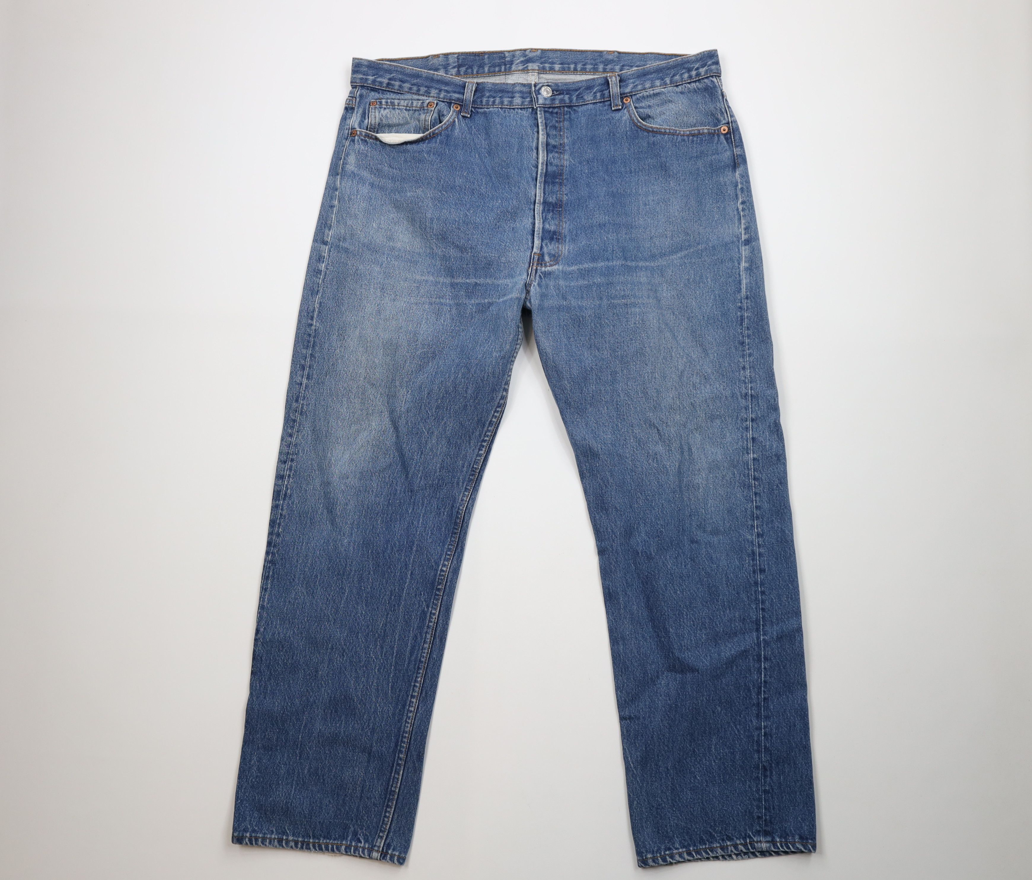 Levi's Vintage 90s Levis 501xx Button Fly Original Fit Jeans USA Size US 42 / EU 58 - 1 Thumbnail