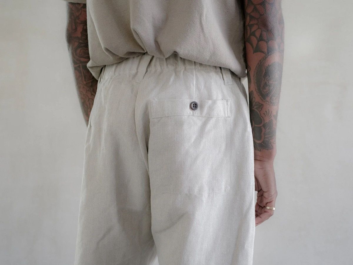 Evan Kinori Elastic Pant – Tumbled Hemp Canvas Size US 32 / EU 48 - 5 Thumbnail