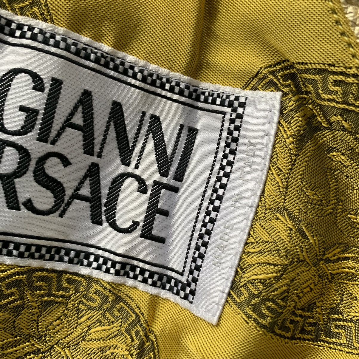 Versace RARE VINTAGE GIANNI VERSACE LEATHER GOLD VEST Size US M / EU 48-50 / 2 - 11 Thumbnail