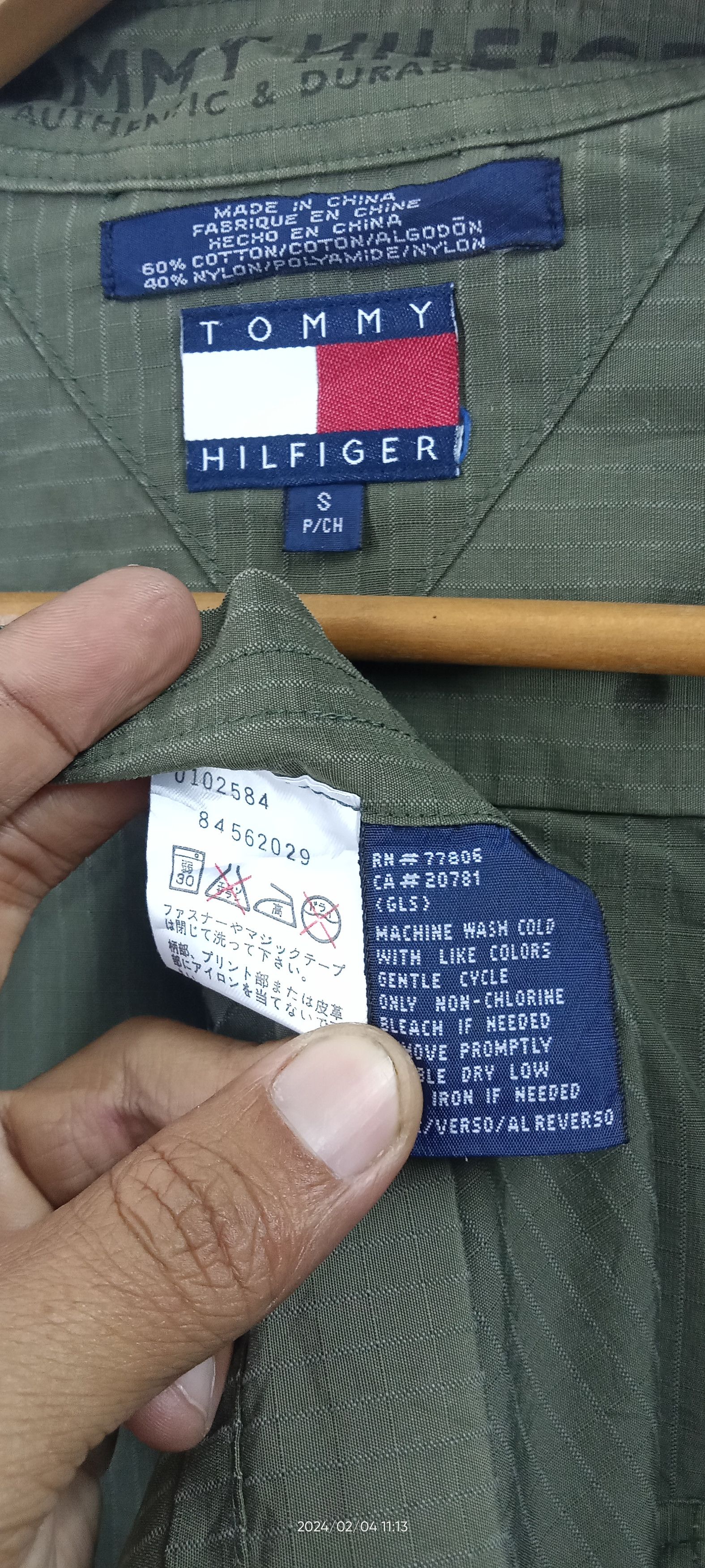 Tommy Hilfiger TOMMY HILFIGER CORE POCKET JACKET Size US M / EU 48-50 / 2 - 9 Thumbnail