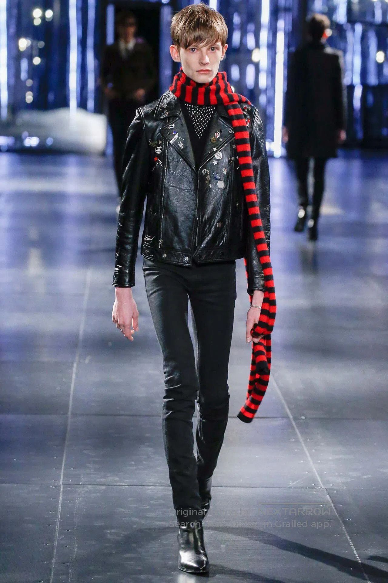Saint Laurent Paris Saint Laurent Paris Patchwork Leather Jacket| Size US S / EU 44-46 / 1 - 6 Thumbnail