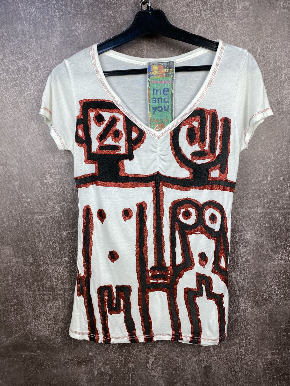 Desigual Rare jean paul gaultier style hype t shirts y2k Size M / US 6-8 / IT 42-44 - 1 Thumbnail