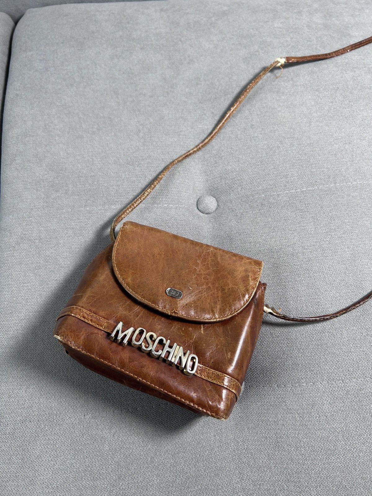 Vintage 90’s vintage Leather y2k mini bag Size ONE SIZE - 2 Thumbnail