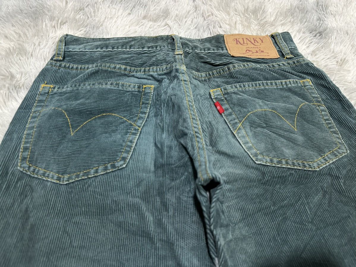 Hysteric Glamour 🔥Sick Y2K Hysteric Glamour Corduroy Kinky Denim Size US 29 - 12 Thumbnail