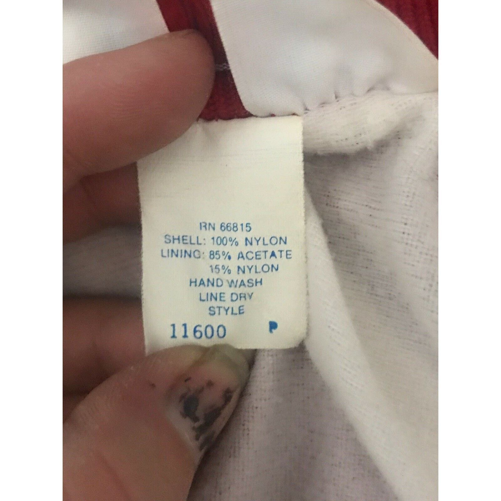 Other Vintage Red Satin Bomber Jacket 90s JYAA Girls Basketball P Size US L / EU 52-54 / 3 - 4 Thumbnail