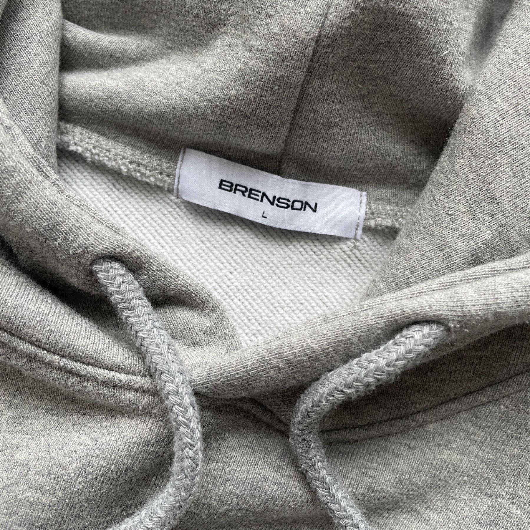 Japanese Brand Oversized blank hoodie with dropped shoulders Size US L / EU 52-54 / 3 - 8 Thumbnail