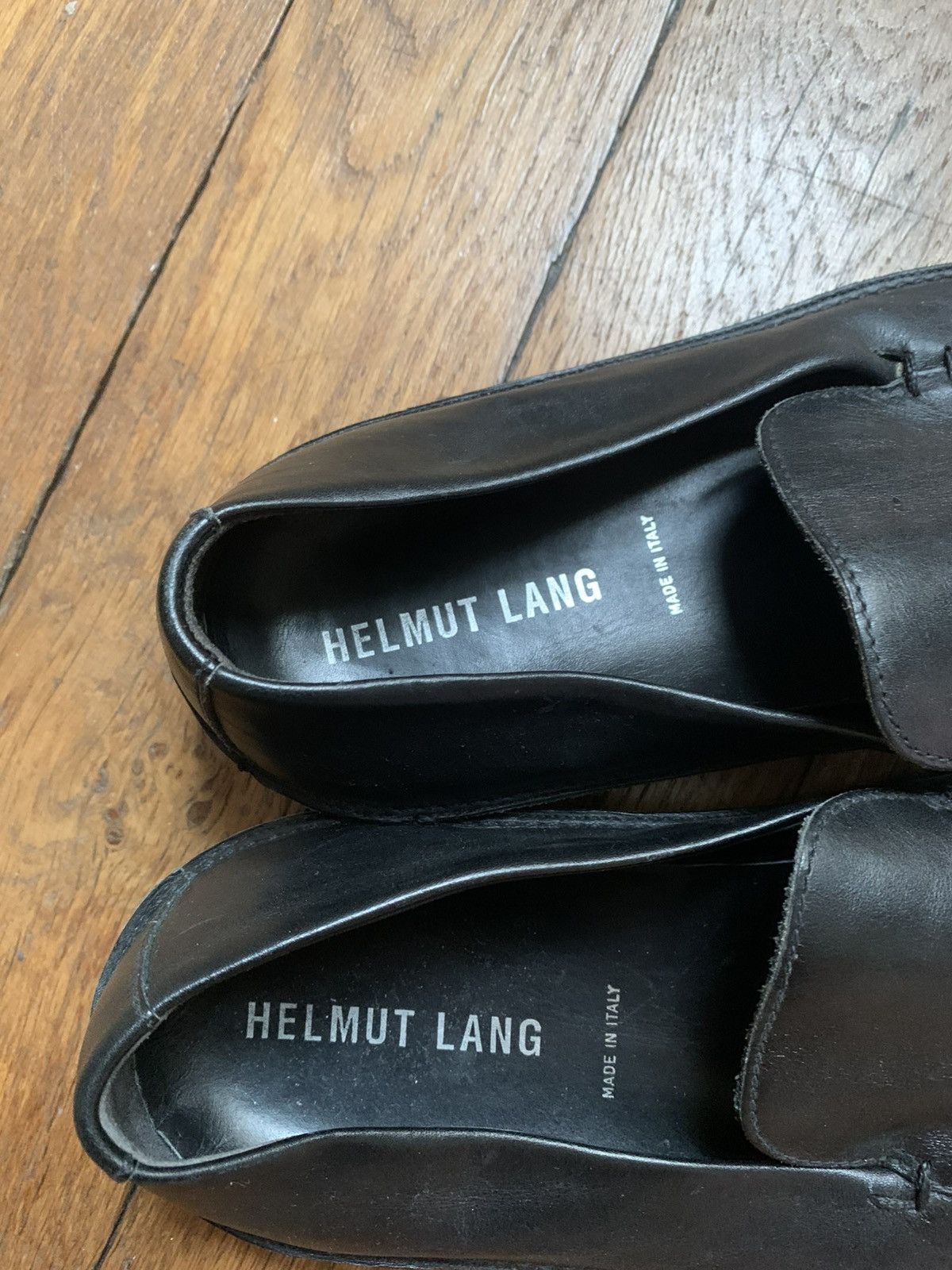 Helmut Lang Helmut Lang Leather Loafers Size US 7 / EU 40 - 2 Thumbnail