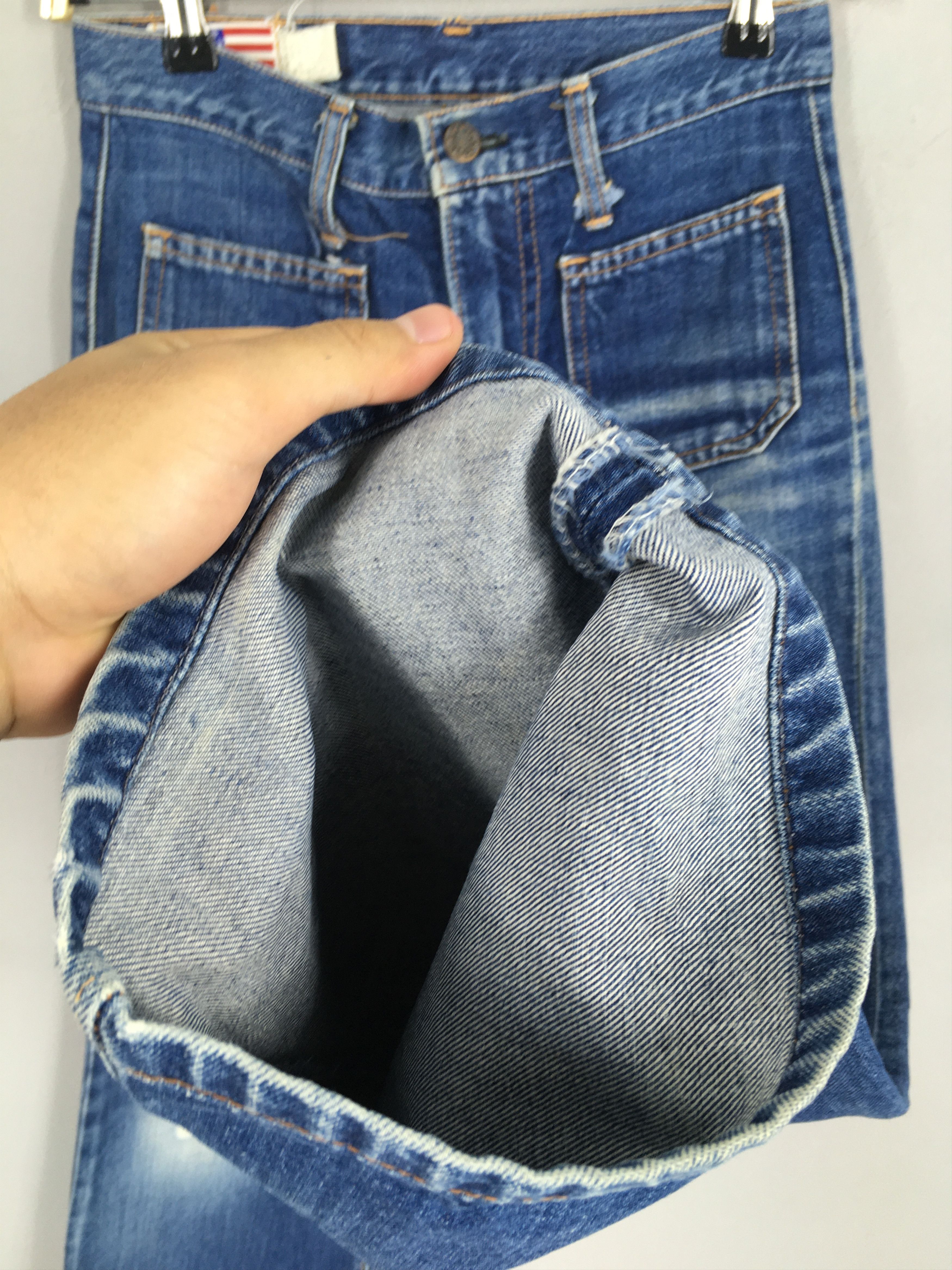 Edwin Size 25x26 Vintage 80s Bobson Bootcut Flared Jeans S1568 Size 25" / US 0 / IT 36 - 4 Thumbnail