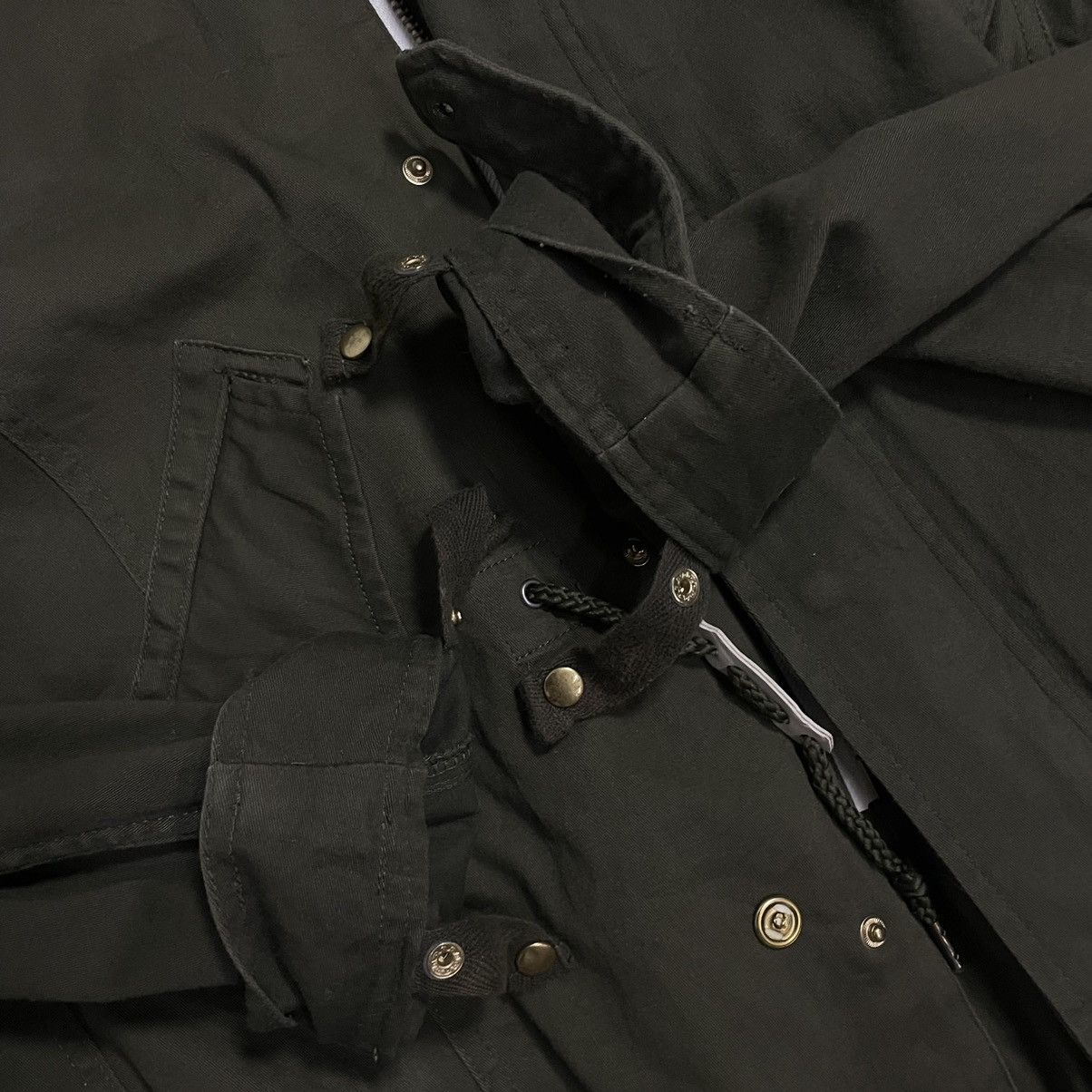 GOA 🇯🇵 SEMANTIC DESIGN PUNK MILITARY HOODIE FISHTAIL PARKA JACKET Size US M / EU 48-50 / 2 - 10 Thumbnail