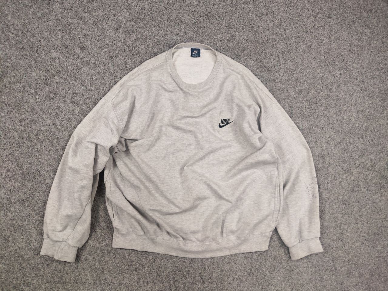 Nike Vintage 80's Nike Oregon USA Gray Jumper Swoosh Sweatshirt Size US XL / EU 56 / 4 - 8 Thumbnail