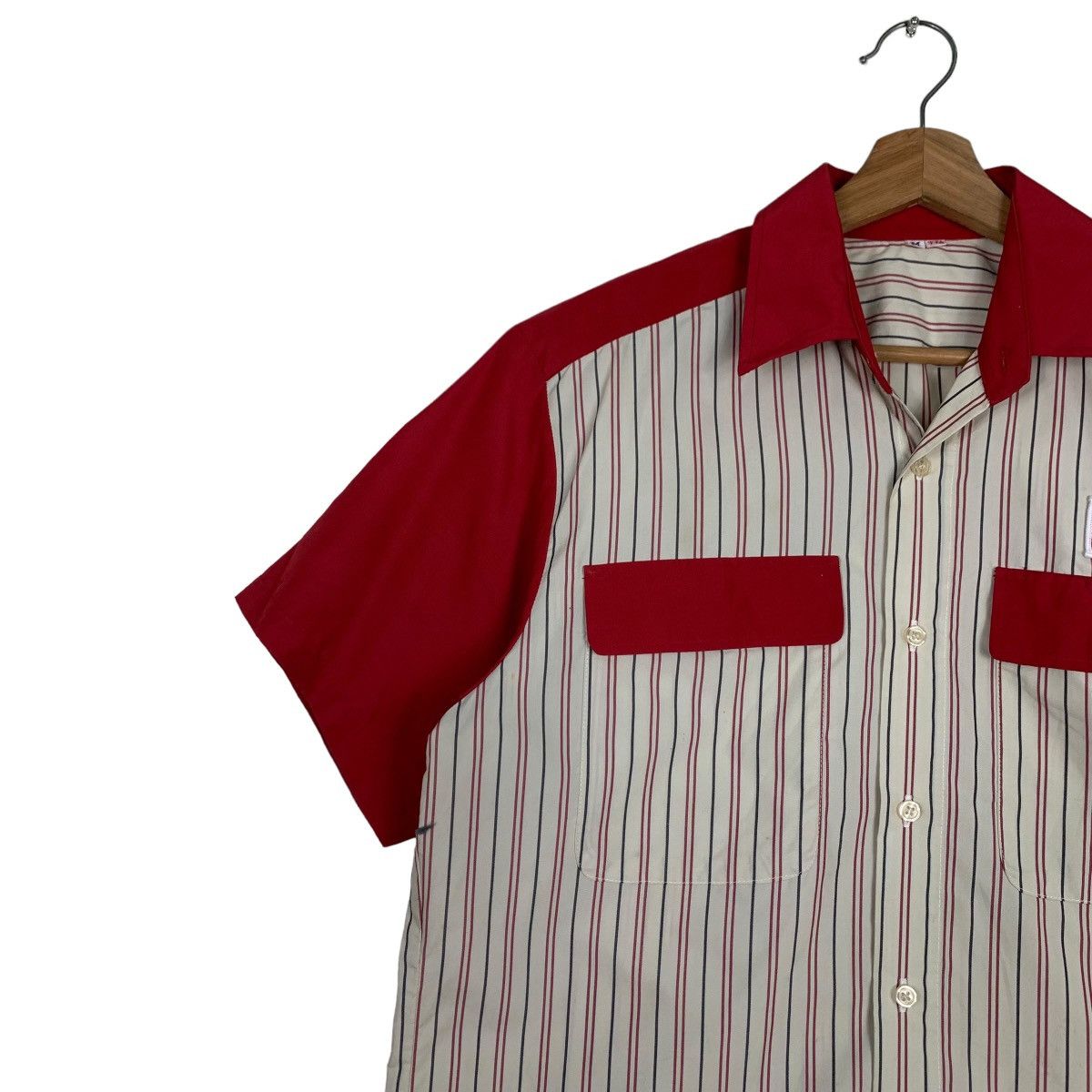 Japanese Brand Vintage ENEOS Work Shirt #0159-C8 Size US M / EU 48-50 / 2 - 7 Thumbnail