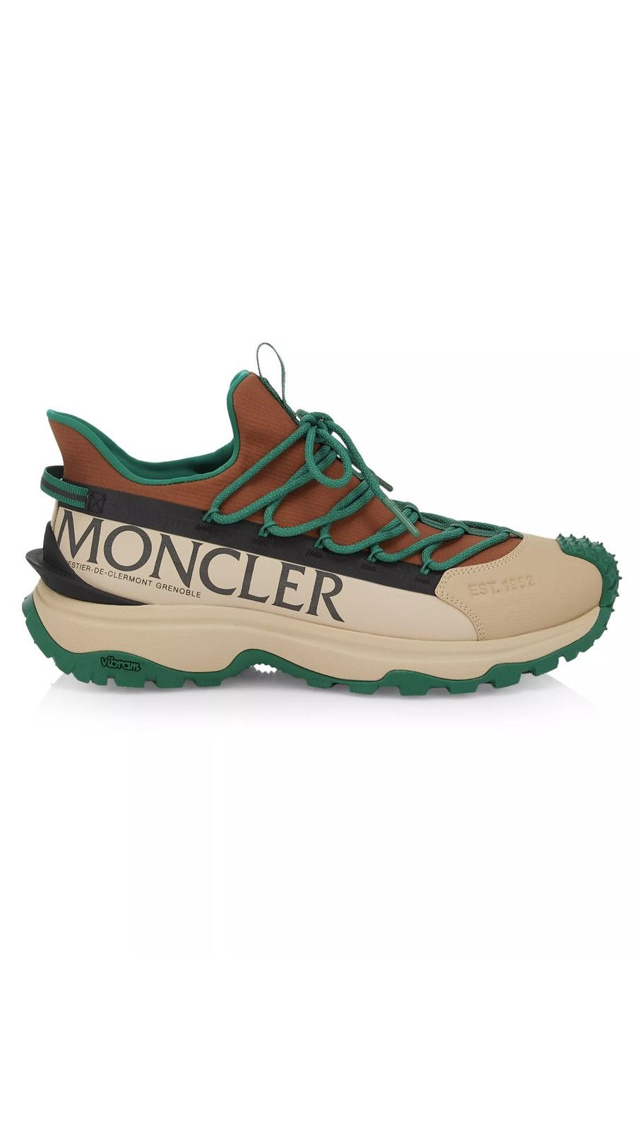 image of Moncler Trailgrip Lite2 Low-Top Sneakers in Brown, Men's (Size 6)