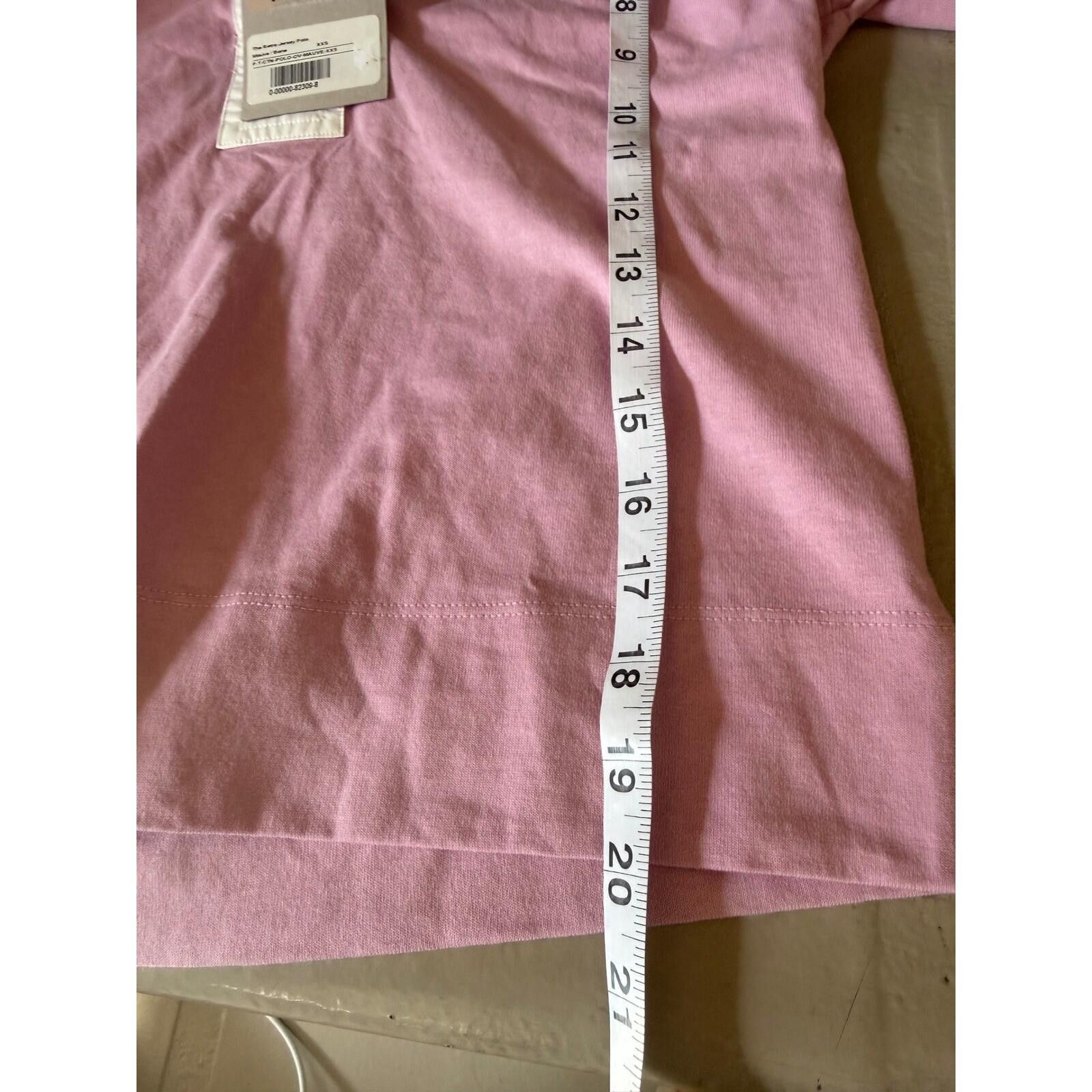Everlane Everlane Retro Polo Mauve Organic Cotton Top XXS-S Size XS / US 0-2 / IT 36-38 - 6 Thumbnail