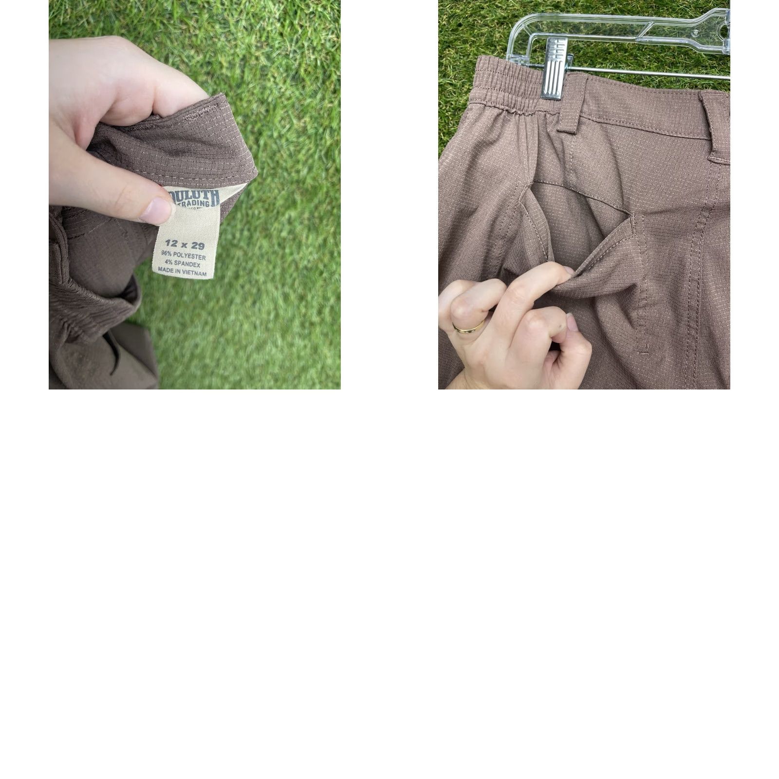 Duluth Trading Company Duluth Trading Pants Womens 12x29 Flexpedition Slim Leg Purple Hiking Outdoor Shirt Size 34" / US 12 / IT 48 - 8 Thumbnail