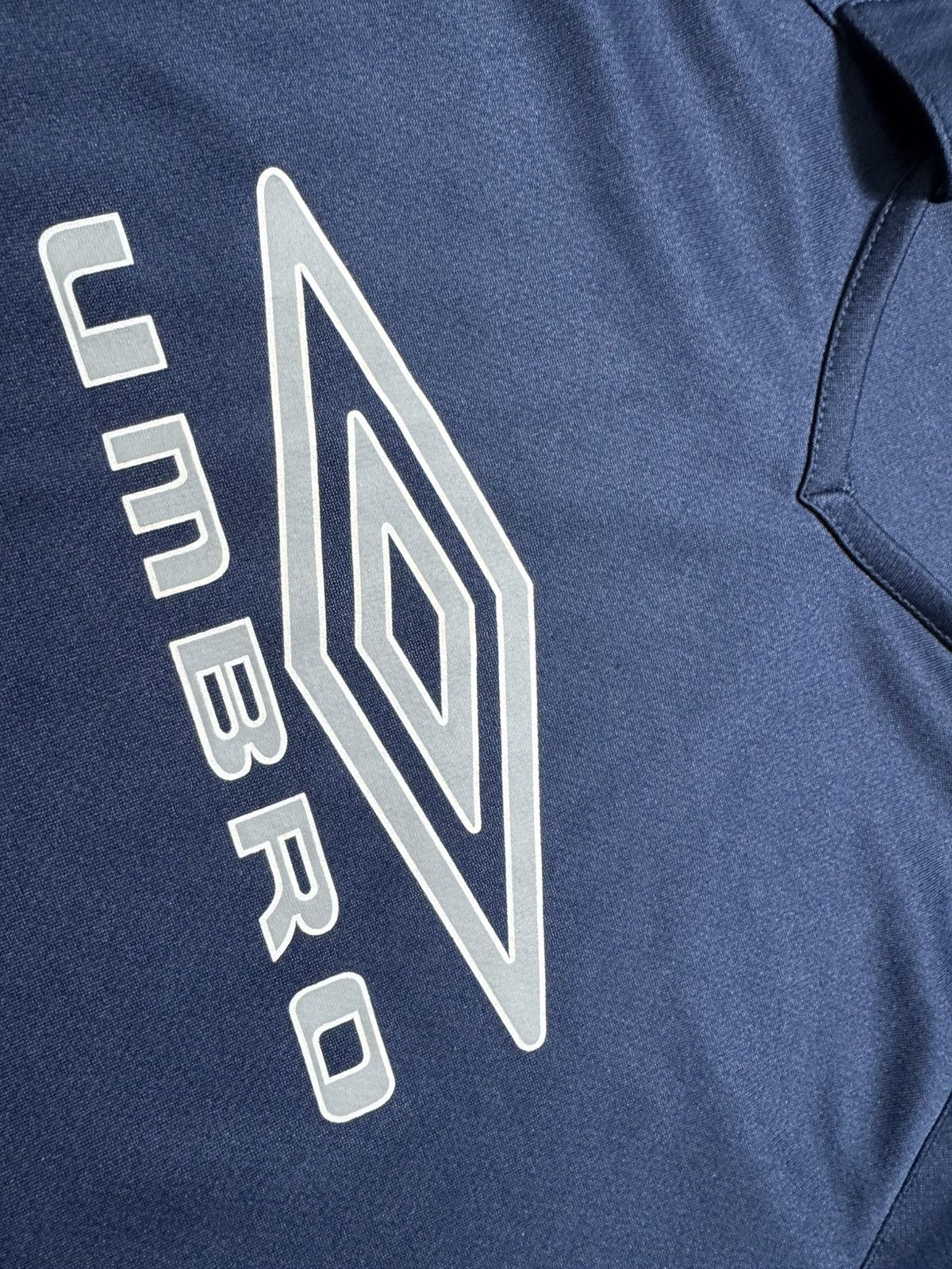 Umbro Umbro Big Logo Vintage Polo Shirt Jersey Size US M / EU 48-50 / 2 - 5 Thumbnail