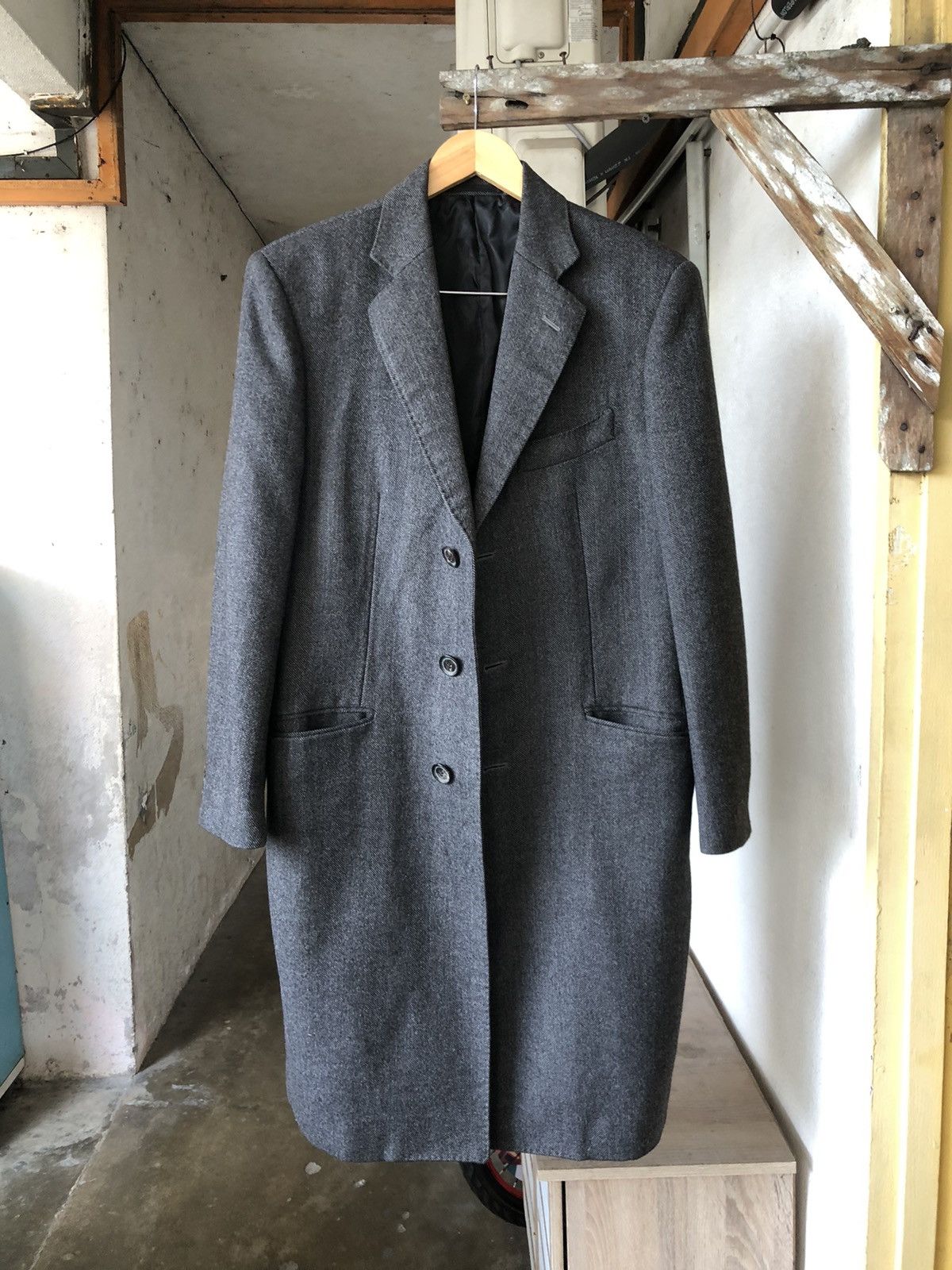 Luxurys❗️Loro Piana x Le Chic Single Breasted Wool Long Coat