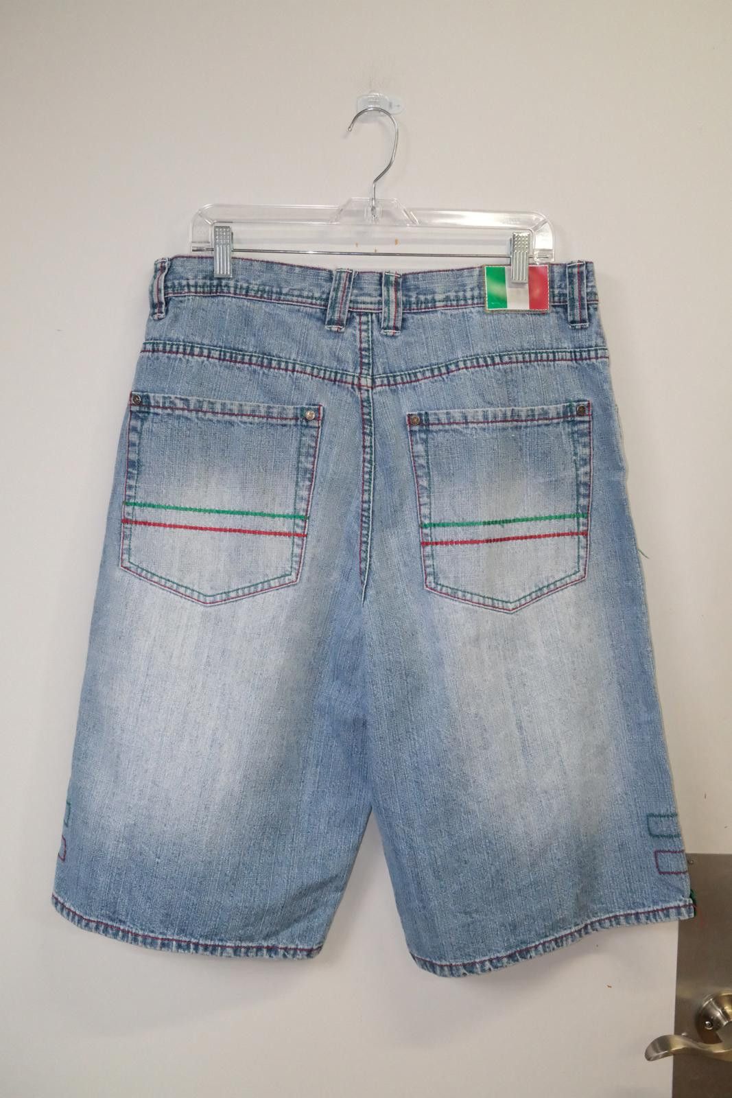 Vintage 00's P.S. Mover Light Wash Jort Size 32" / US 10 / IT 46 - 2 Thumbnail
