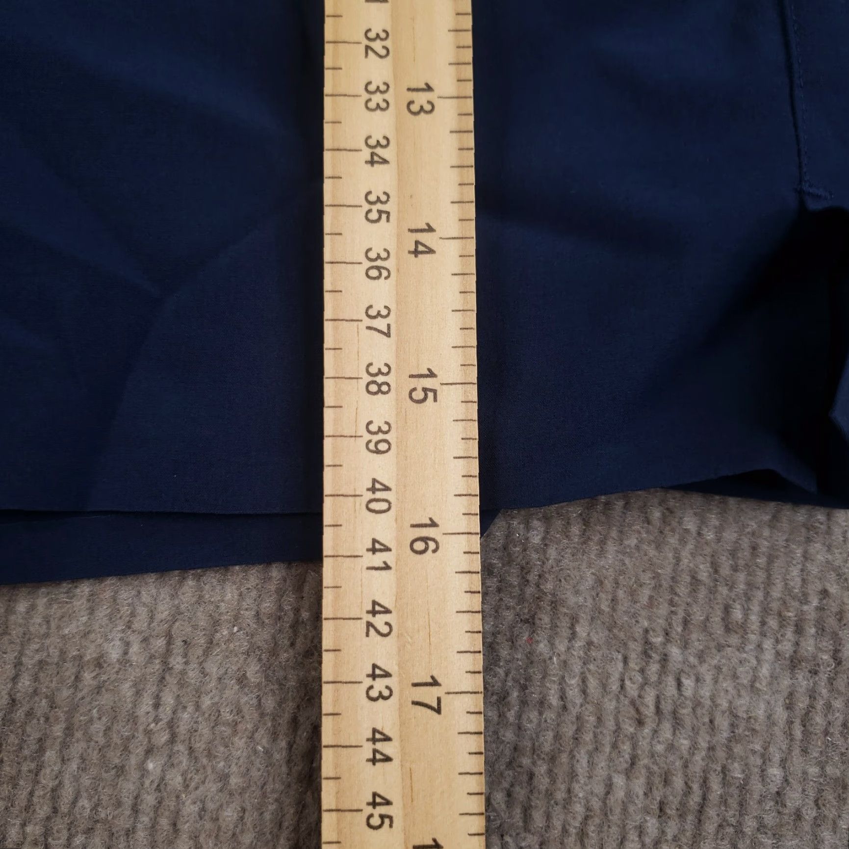 Ten Thousand Ten Thousand Interval Shorts Mens Small Navy 7 inch Inseam Stretch Gym Shirt? Size US 29 - 5 Thumbnail
