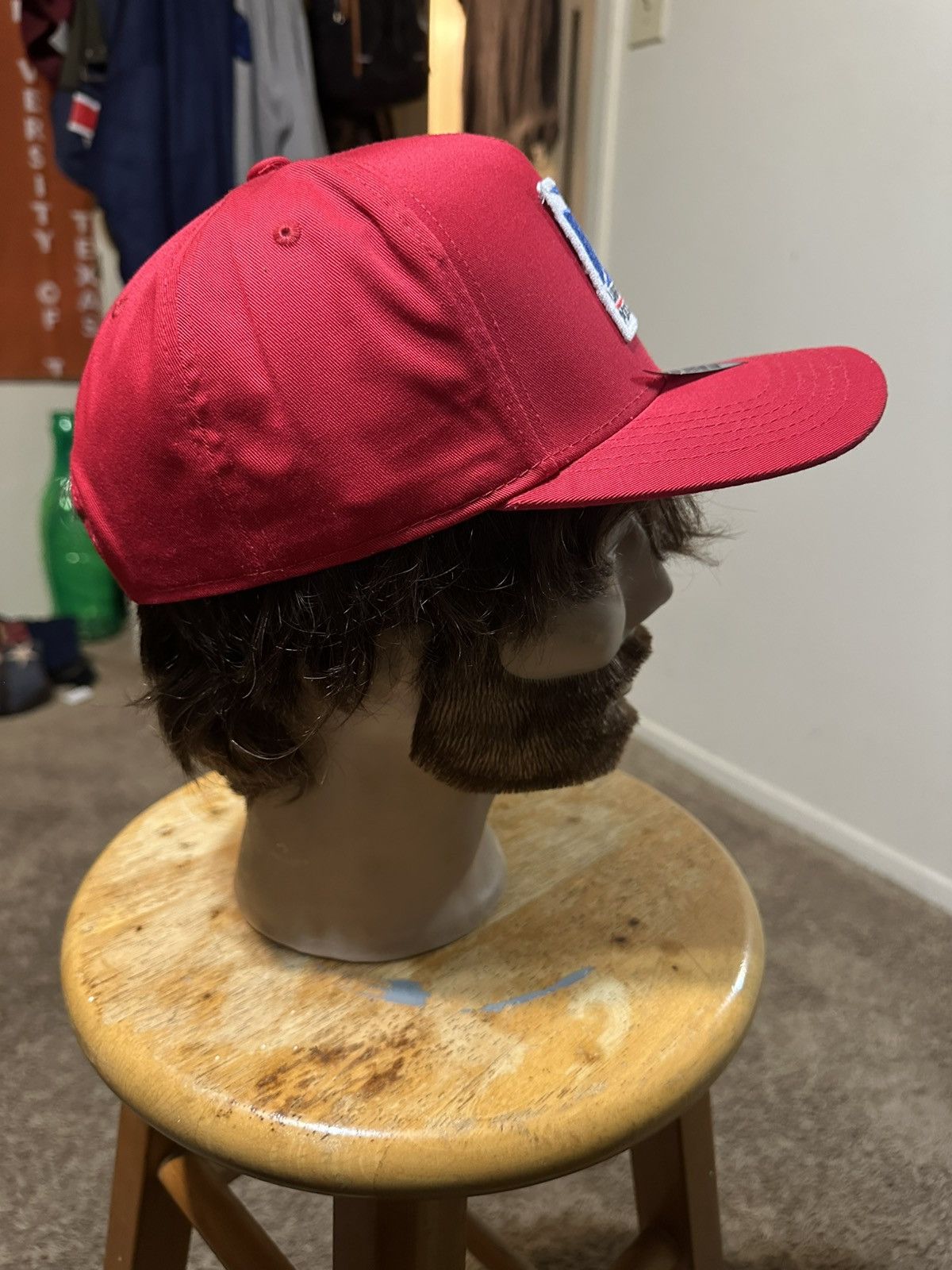 Anti Social Social Club Vintage USPS Mailman “triple red” hat 00s Size ONE SIZE - 3 Thumbnail