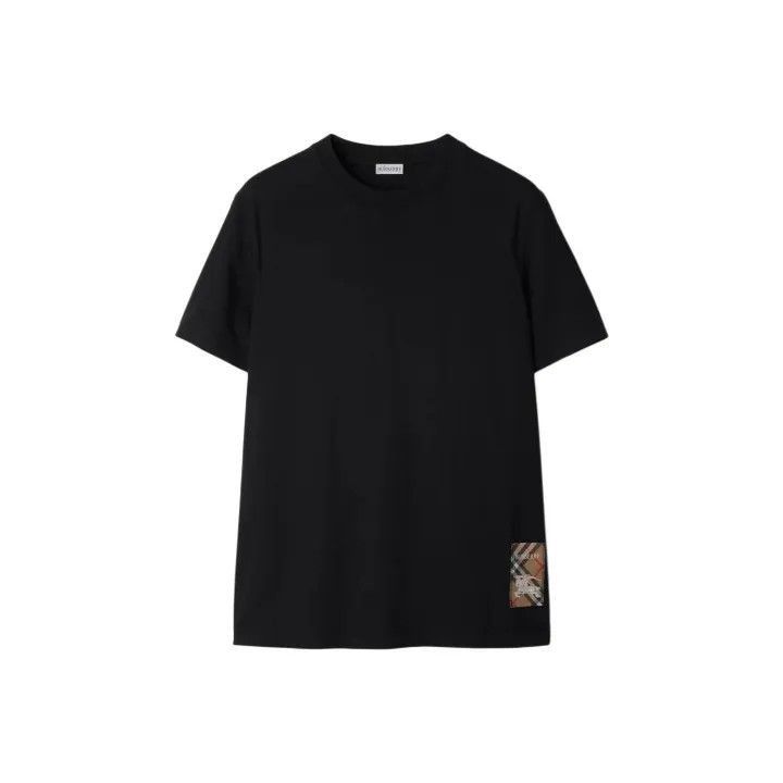 BURBERRY 黒 Tシャツ~ Burberry - Logo Print Cotton T-shirt | HBX - Globally