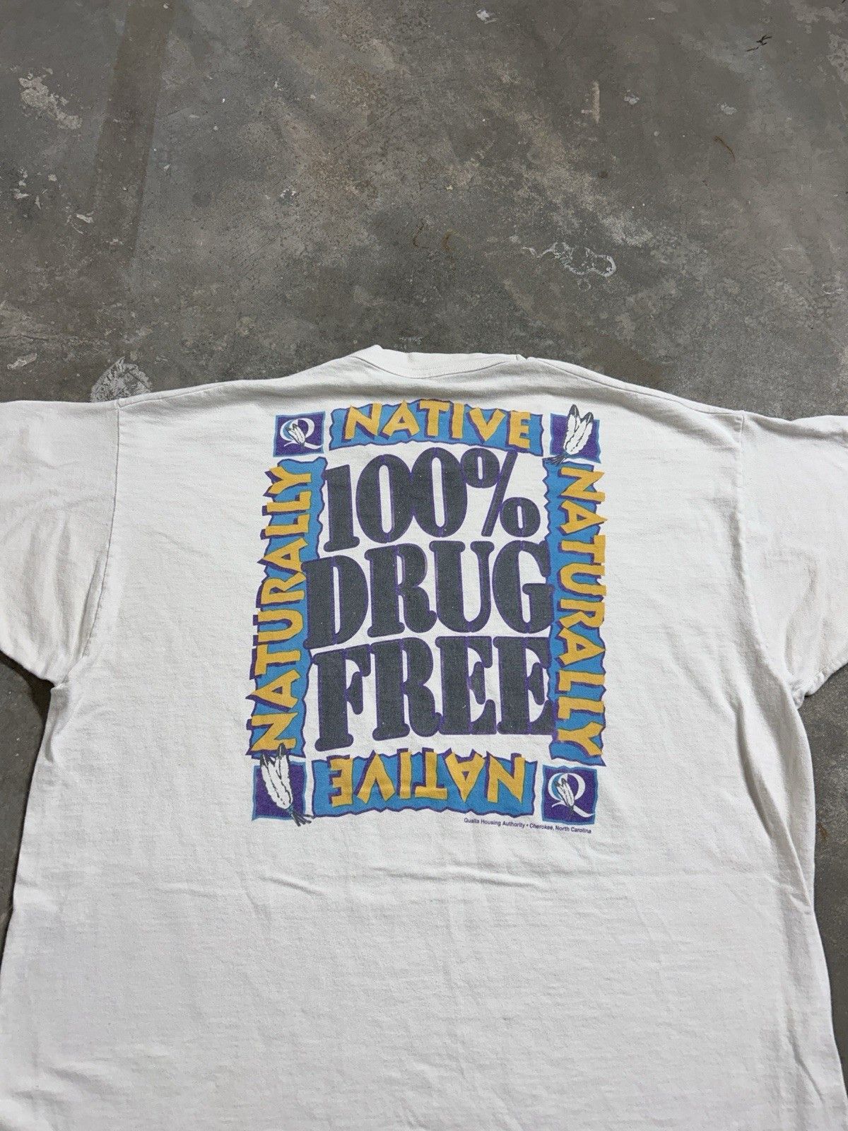 Native Vintage 90’s Native Art Naturally T-Shirt Size 2XL Size US XXL / EU 58 / 5 - 3 Thumbnail