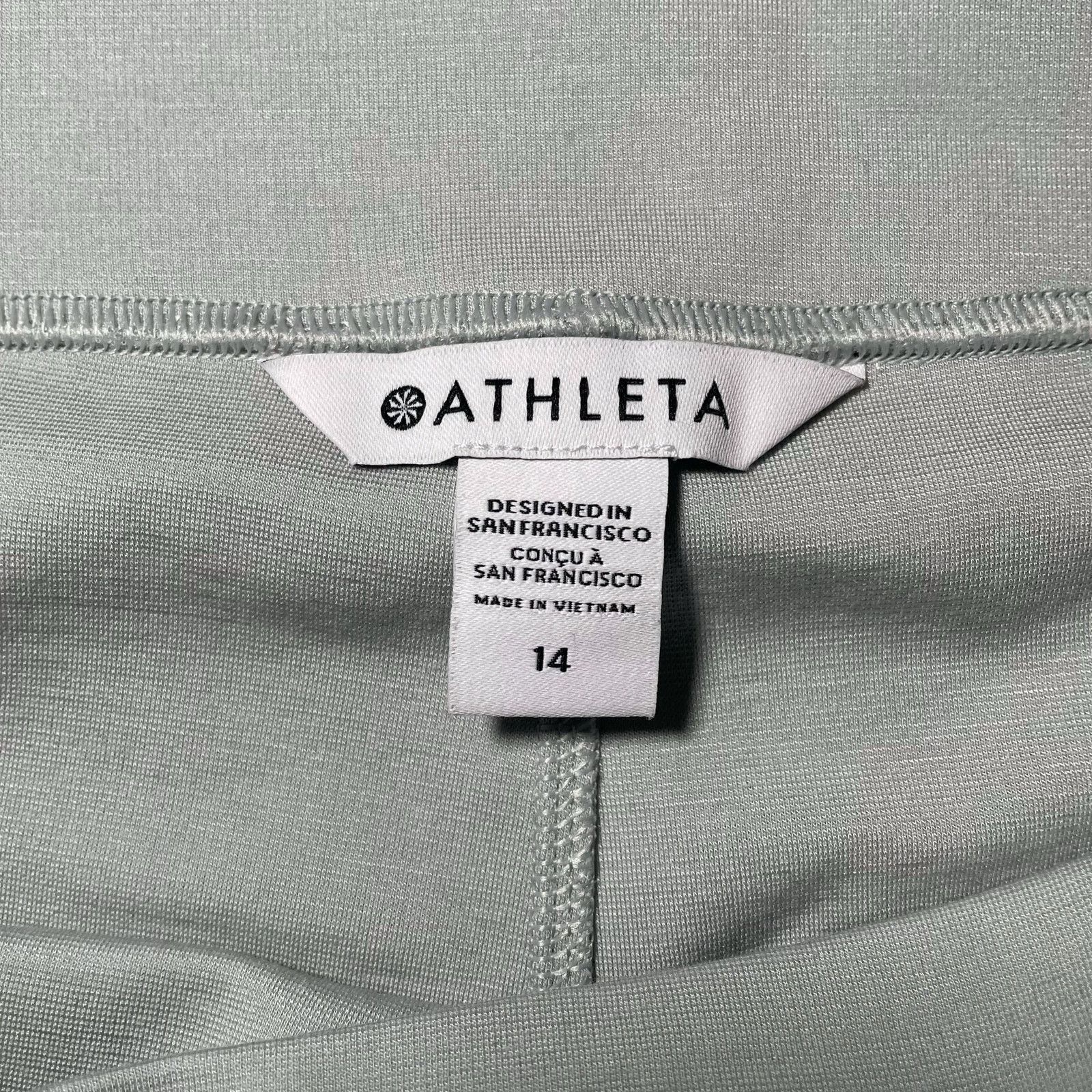 Athleta Athleta Eastbound Wide Leg Pants Tencel Coastal Grey Size 14 Size 36" / US 14 / IT 50 - 4 Thumbnail