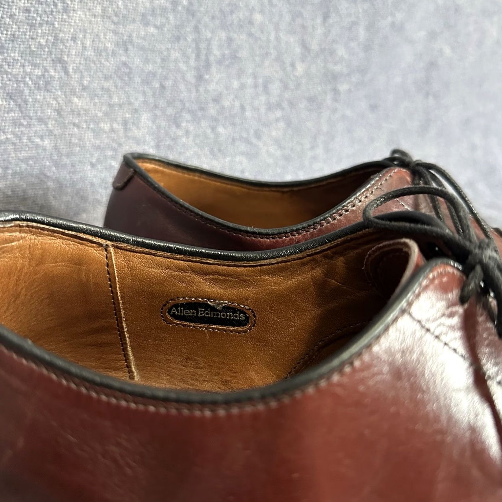 Allen Edmonds Allen Edmonds Park Avenue Dress Oxford Cap Toe Shoe Men’s 11.5 D USA Burgundy Red Size US L / EU 52-54 / 3 - 5 Thumbnail