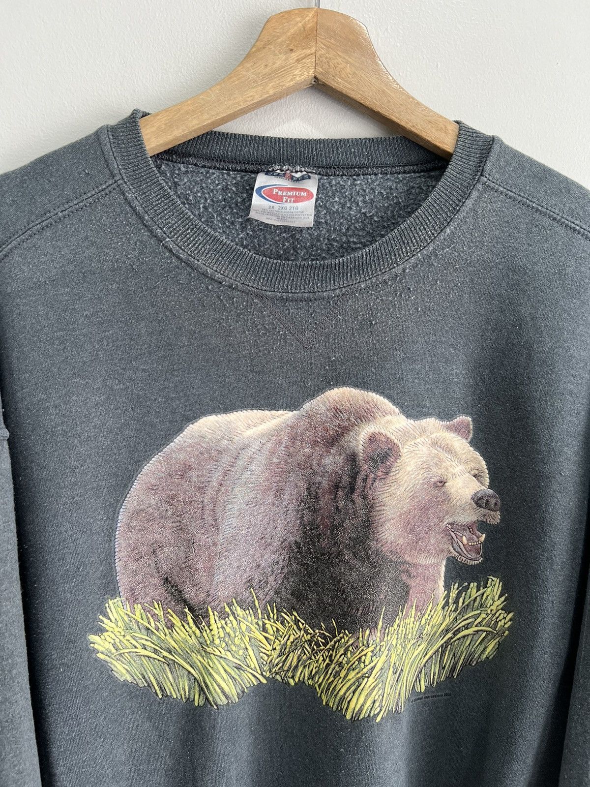 Vintage Vintage Bear Sweater Sweatshirt animal wilderness xxl Size US XXL / EU 58 / 5 - 3 Thumbnail