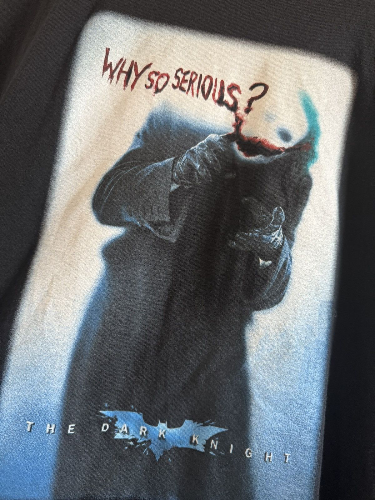 DC Comics The dark knight movie why so serious promo t shirt size XL Size US XL / EU 56 / 4 - 2 Thumbnail