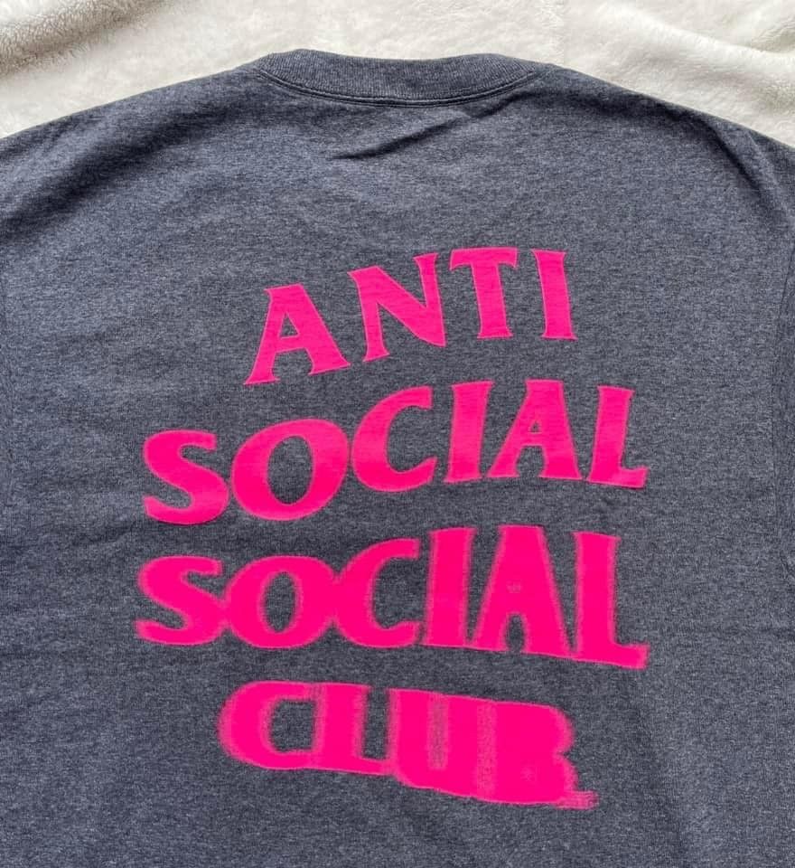 Anti Social Social Club Anti Social Club Heather Grey Forever and Always Tee Size US L / EU 52-54 / 3 - 2 Thumbnail