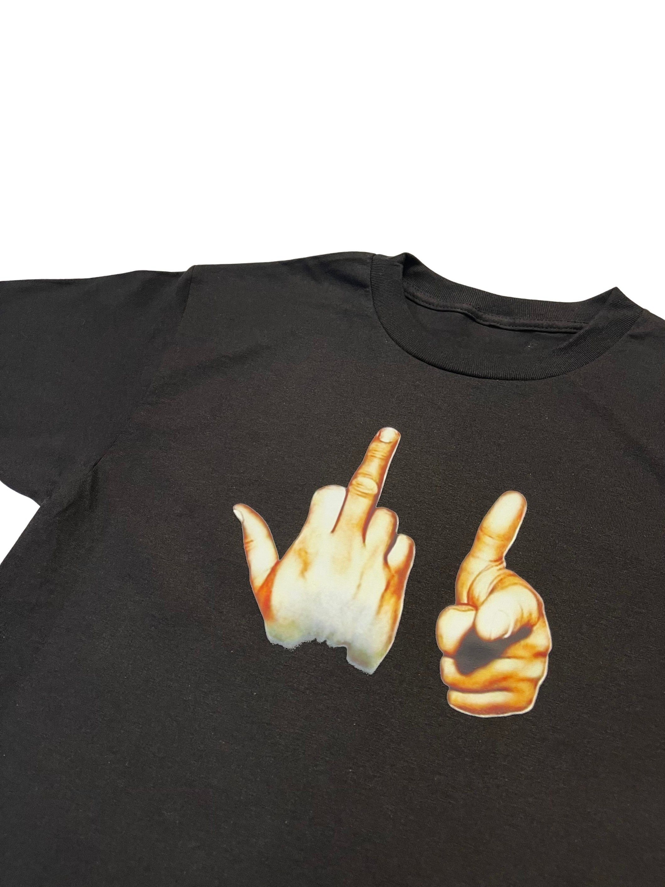 Vintage Middle Finger Fuck You vintage style T-shirt remake Size US S / EU 44-46 / 1 - 2 Thumbnail