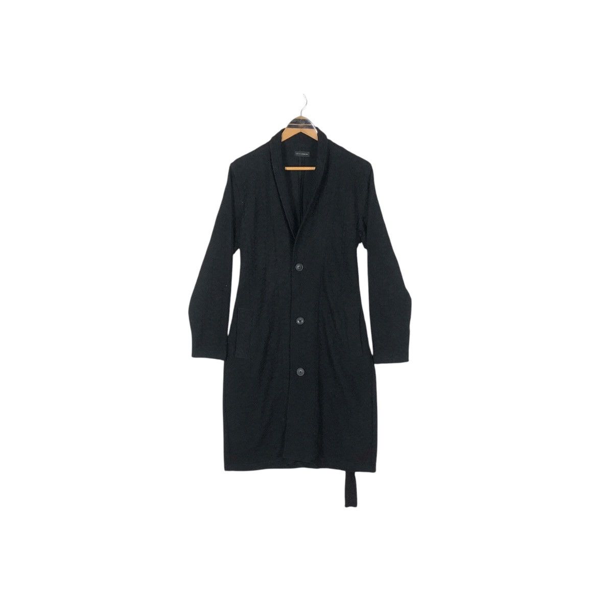 Tete Homme Tete Homme Shawl Collar Stretchable Wrinkled Car Coat Size US M / EU 48-50 / 2 - 2 Thumbnail
