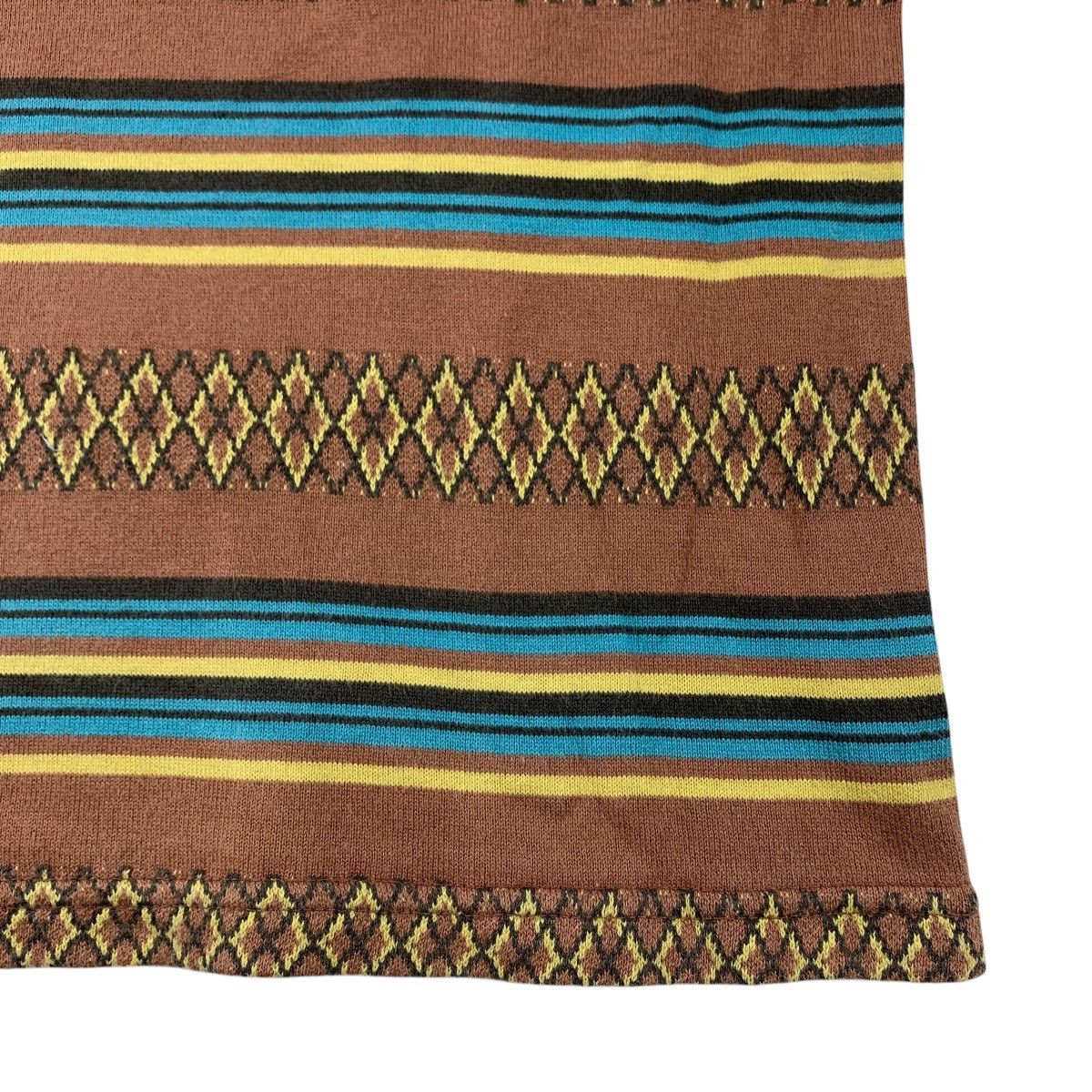 Warehouse Vintage WAREHOUSE hanley neck tribal stripe tee Size US S / EU 44-46 / 1 - 8 Thumbnail