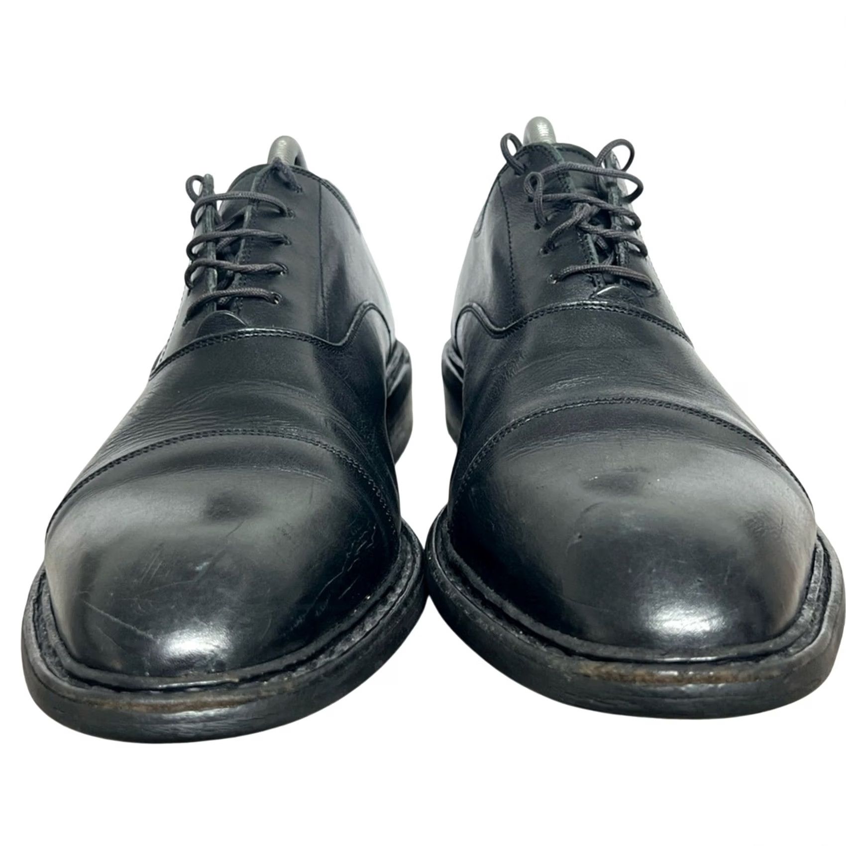Paraboot Paraboot Shoes Derby Cap Toe Oxford Black Men US 9 UK 8 Leather Made in France Size ONE SIZE - 5 Thumbnail