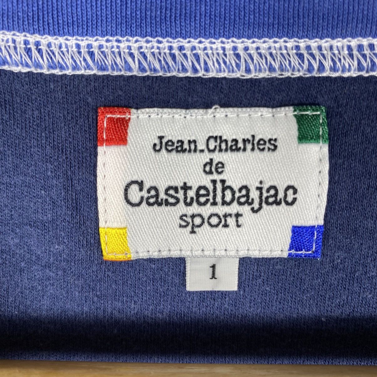 Jean Charles De Castelbajac Vintage 90's Jean Charles De Castelbajac Sport YATCH Tee Size US S / EU 44-46 / 1 - 7 Thumbnail