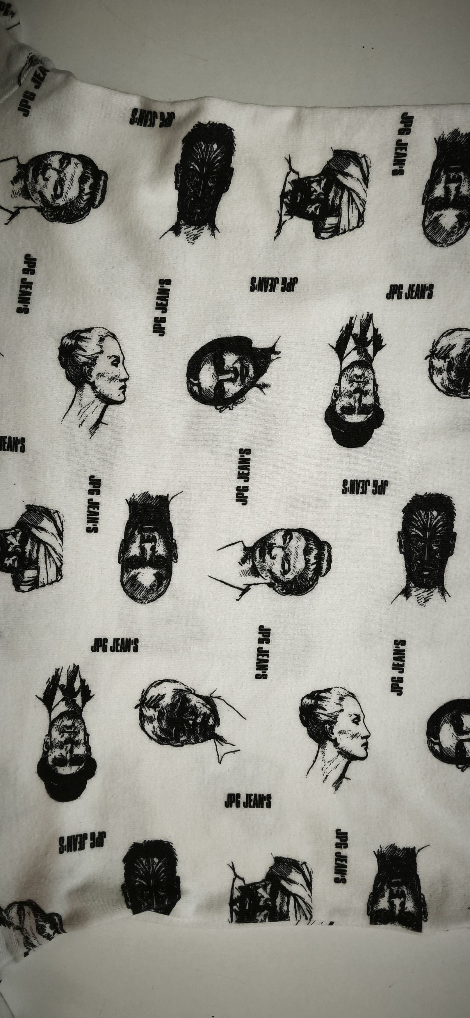 Jean Paul Gaultier 2000 - JPG-Jeans - Faces tshirt Size US L / EU 52-54 / 3 - 19 Thumbnail