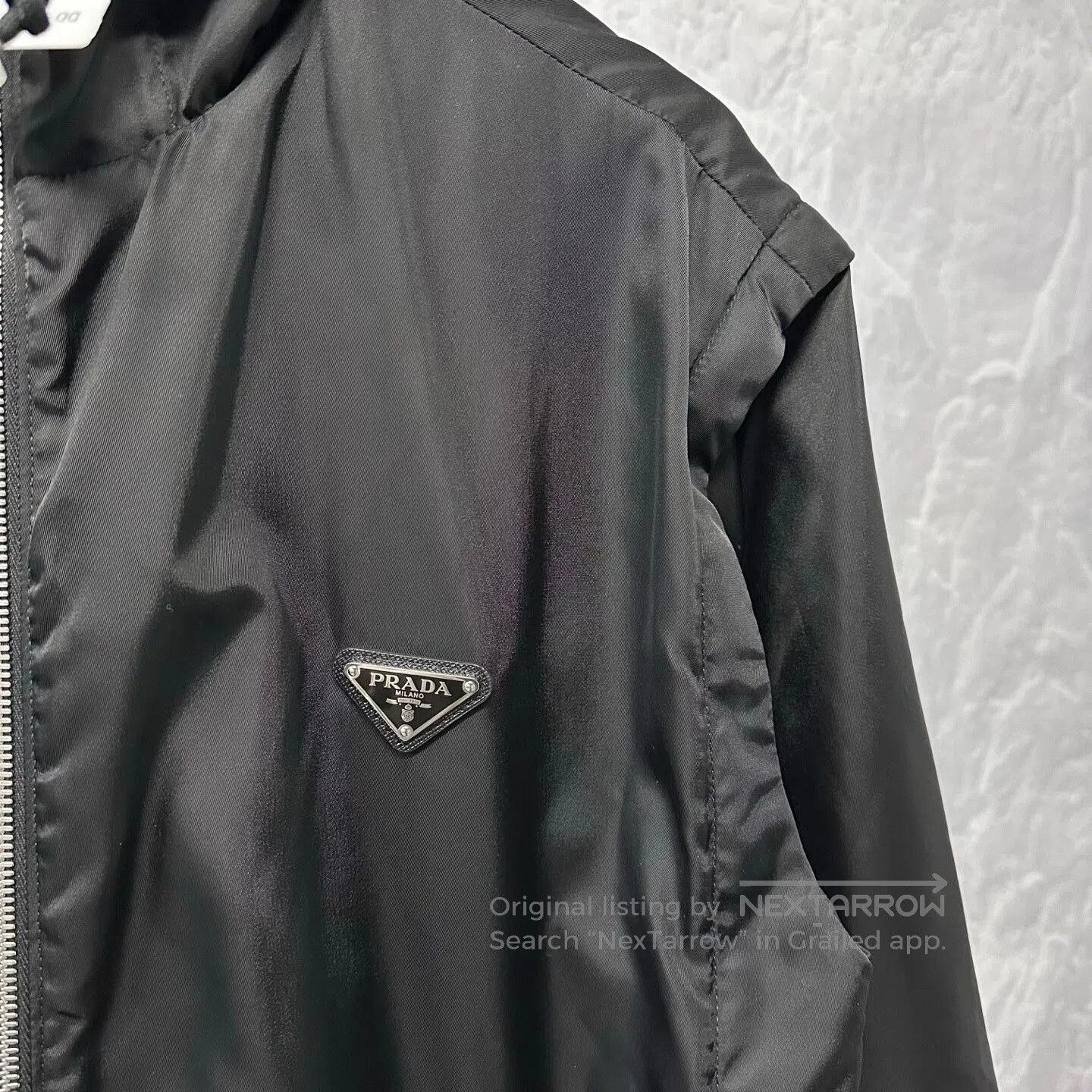 Prada prada hooded jacket with removable sleeves. Size S / US 4 / IT 40 - 3 Thumbnail