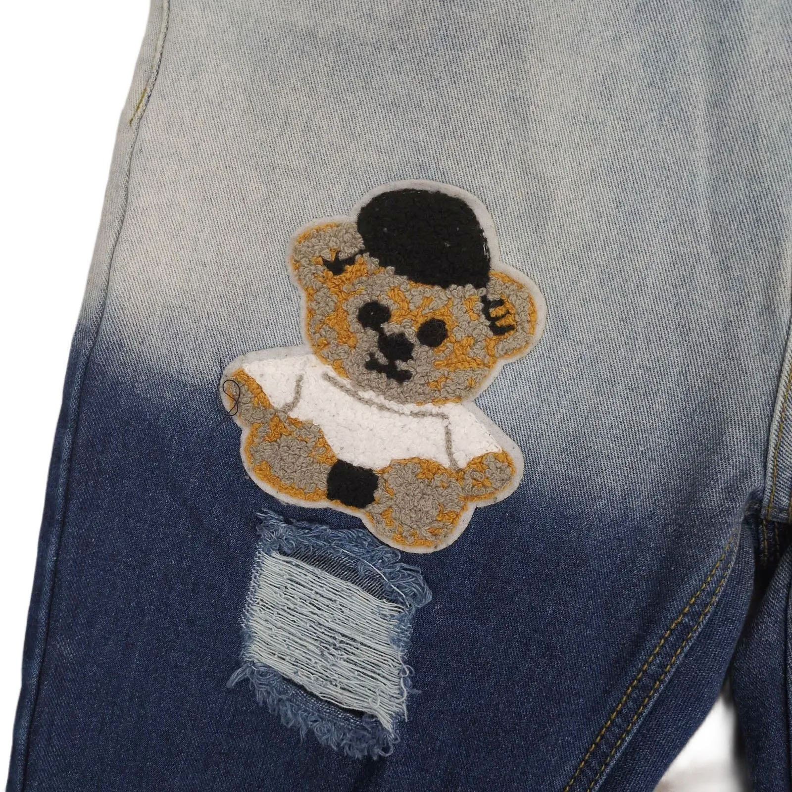 GB GB18401-2010 Classic B Men's 32x31 Distressed Bleach Jeans Size US 32 / EU 48 - 3 Thumbnail