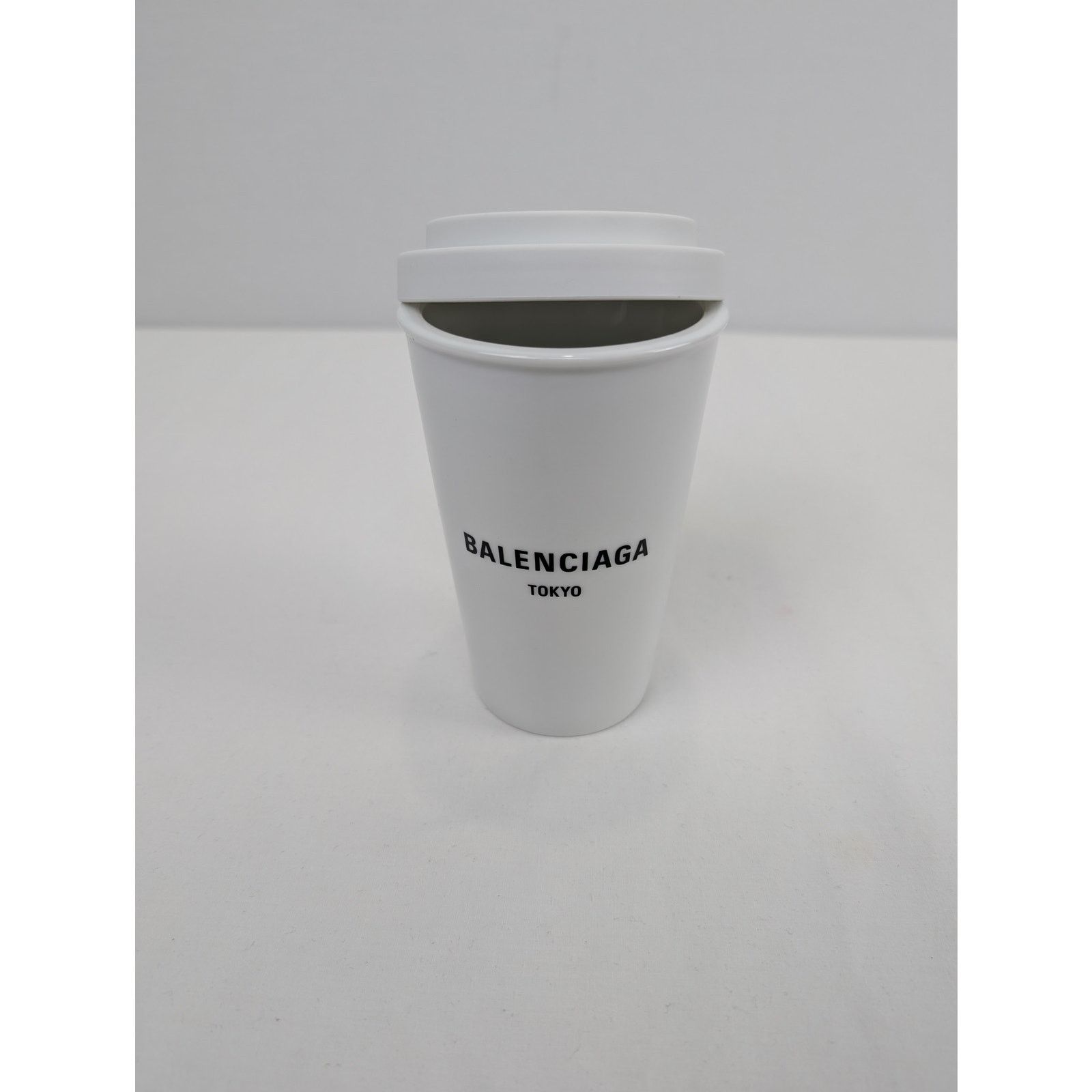 Balenciaga o1rshd1 Q:3 / Size: OS / Tokyo Porcelain Coffee Cup in White Size ONE SIZE - 5 Thumbnail
