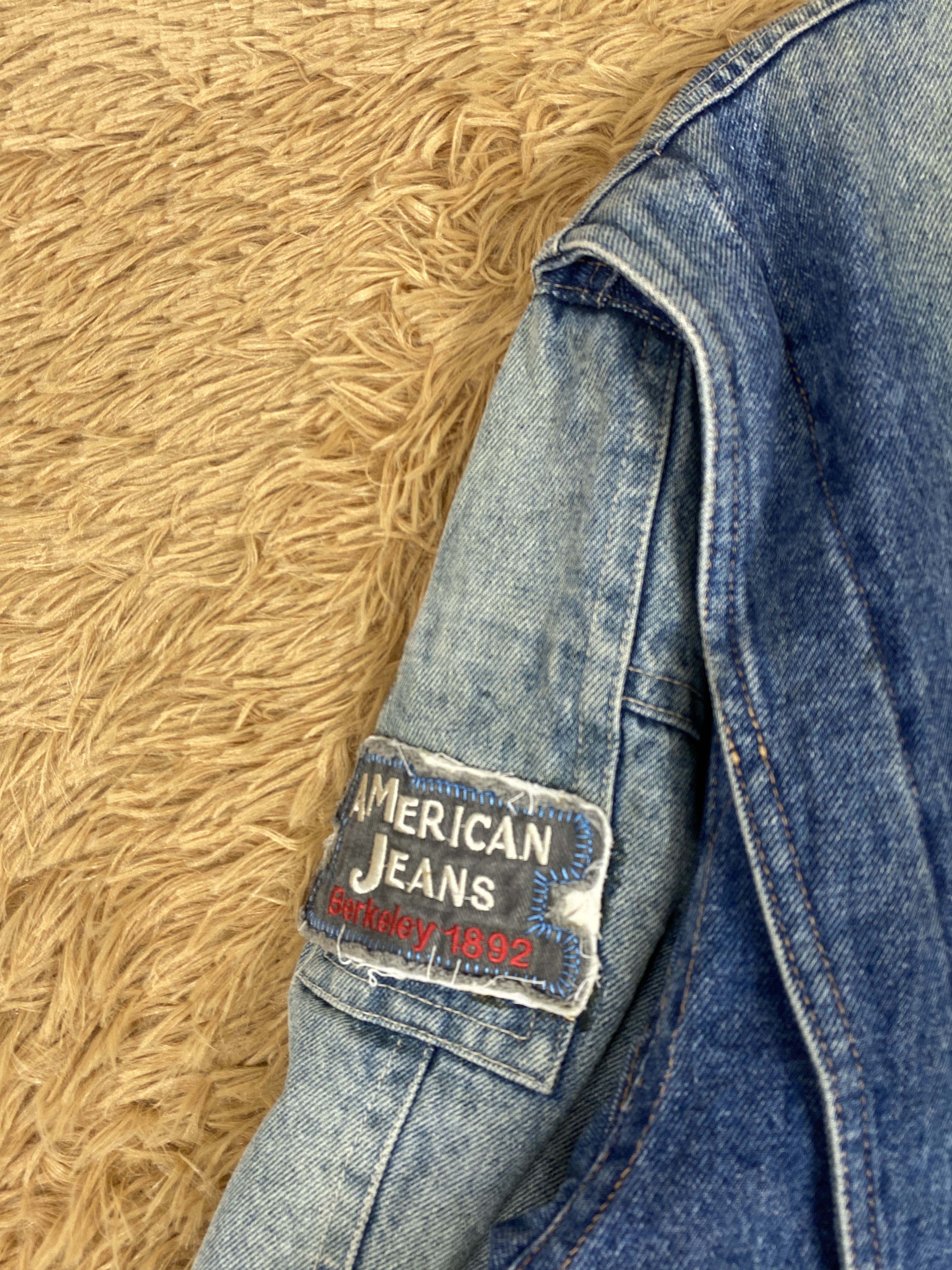 Marlboro Vintage Marlboro Distress Faded Denim Jacket PJ2435 Size US M / EU 48-50 / 2 - 6 Thumbnail