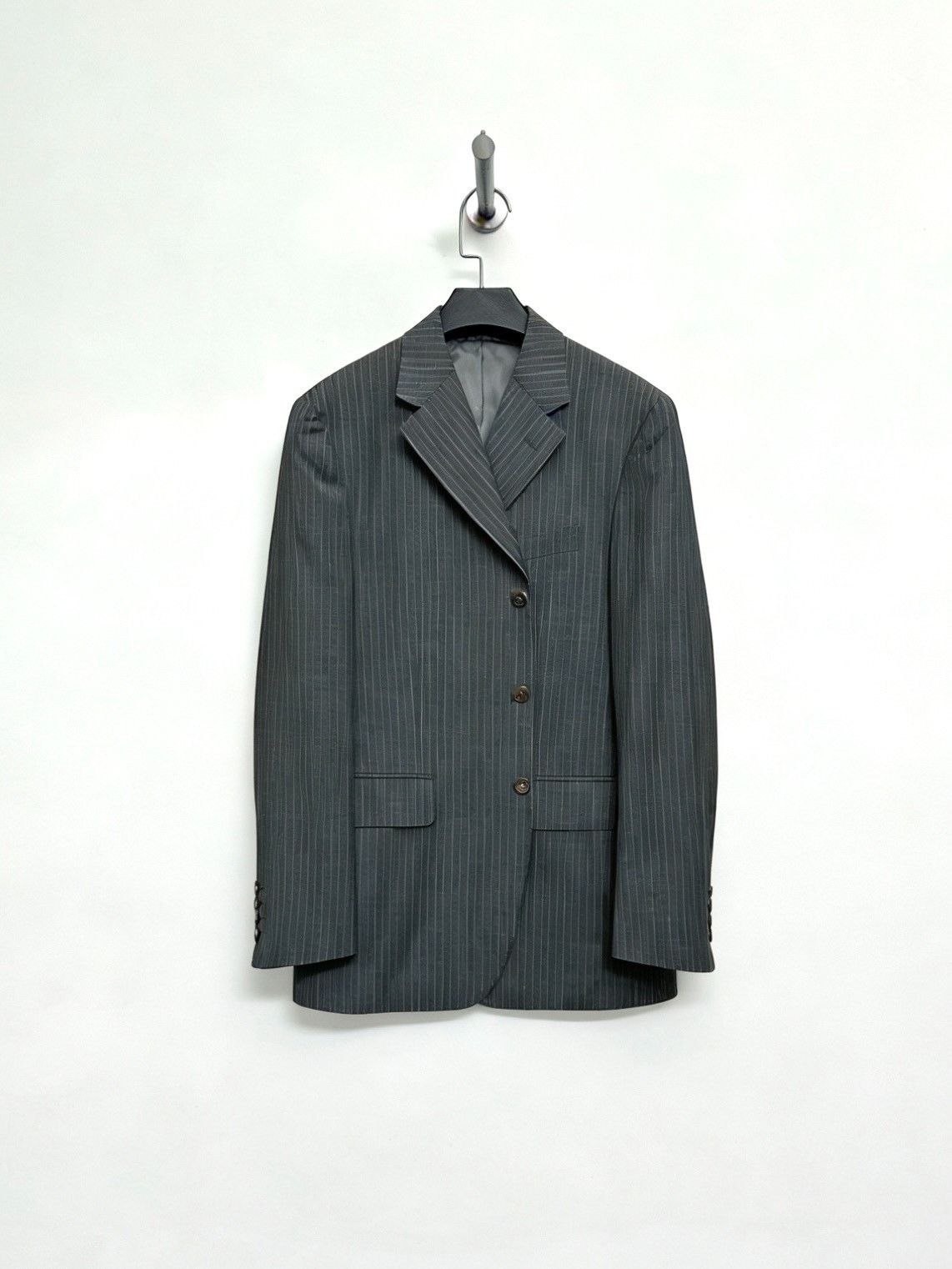 Paul Smith Paul Smith Loro Piana Striped Suit Jacket Size US M / EU 48-50 / 2 - 1 Thumbnail