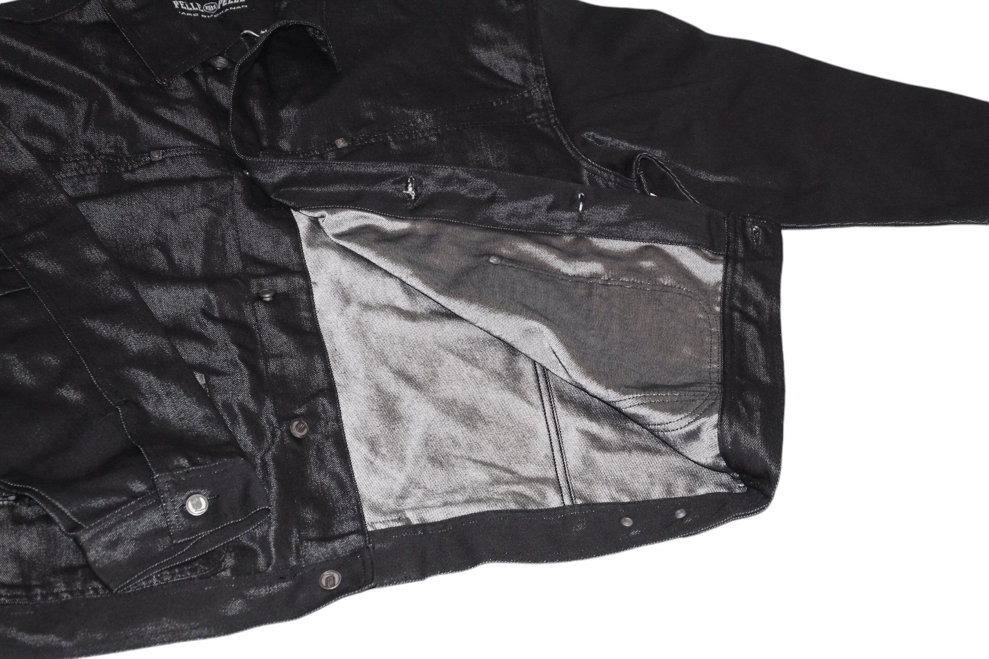 Pelle Pelle VTG Pelle Pelle Black Shrkdnm OG Baggy Chore Jacket Size US XXL / EU 58 / 5 - 5 Thumbnail