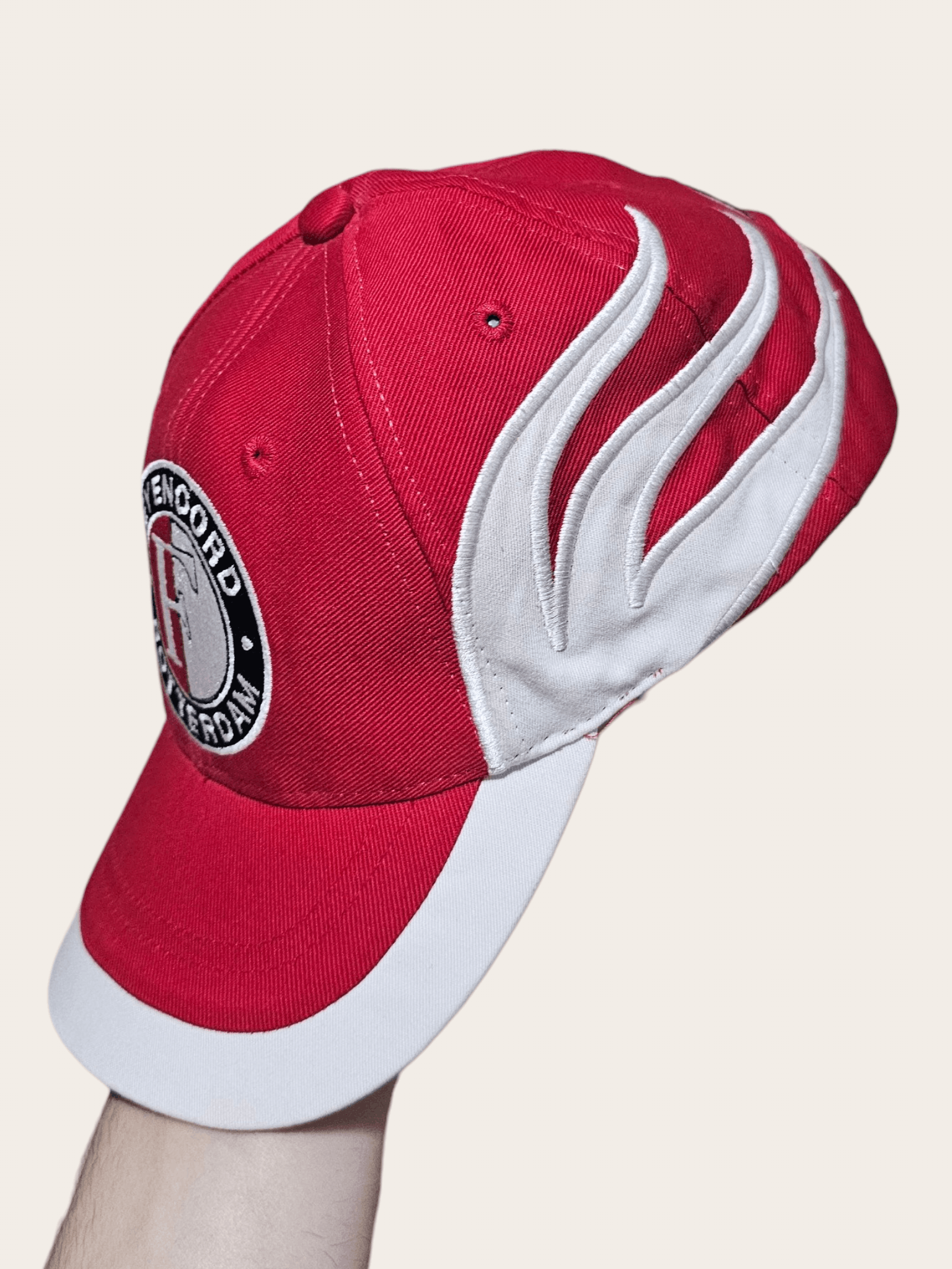 Kappa Feyenoord Rotterdam Kappa Vintage Flames Hat Size ONE SIZE - 3 Thumbnail