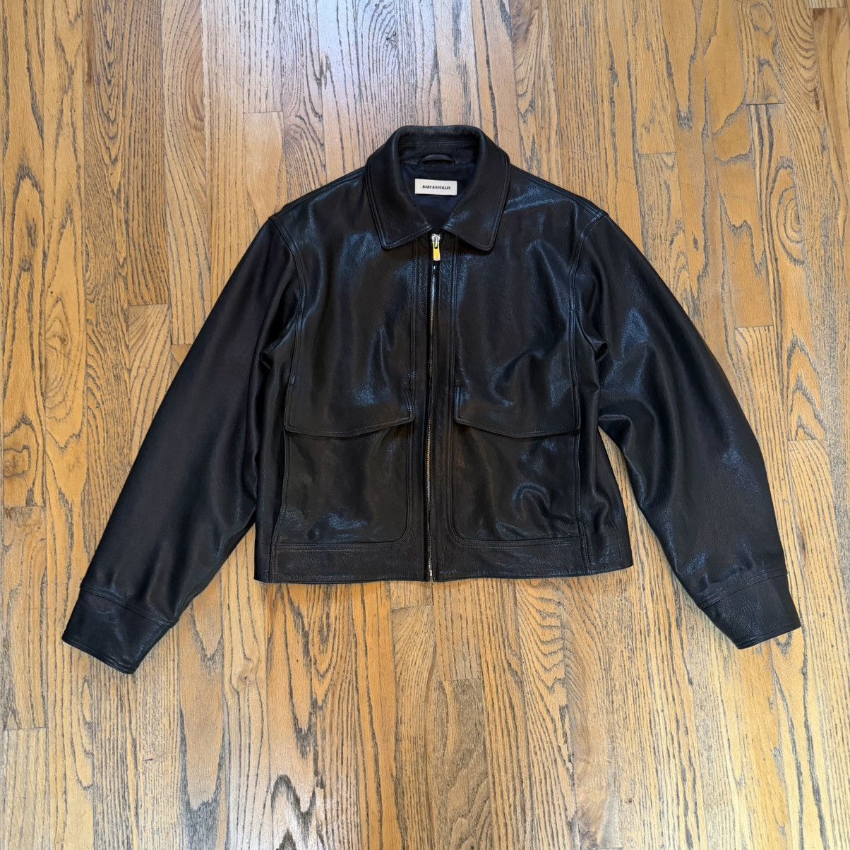 Bare Knuckles Bare Knuckles Leather Trucker | Grailed