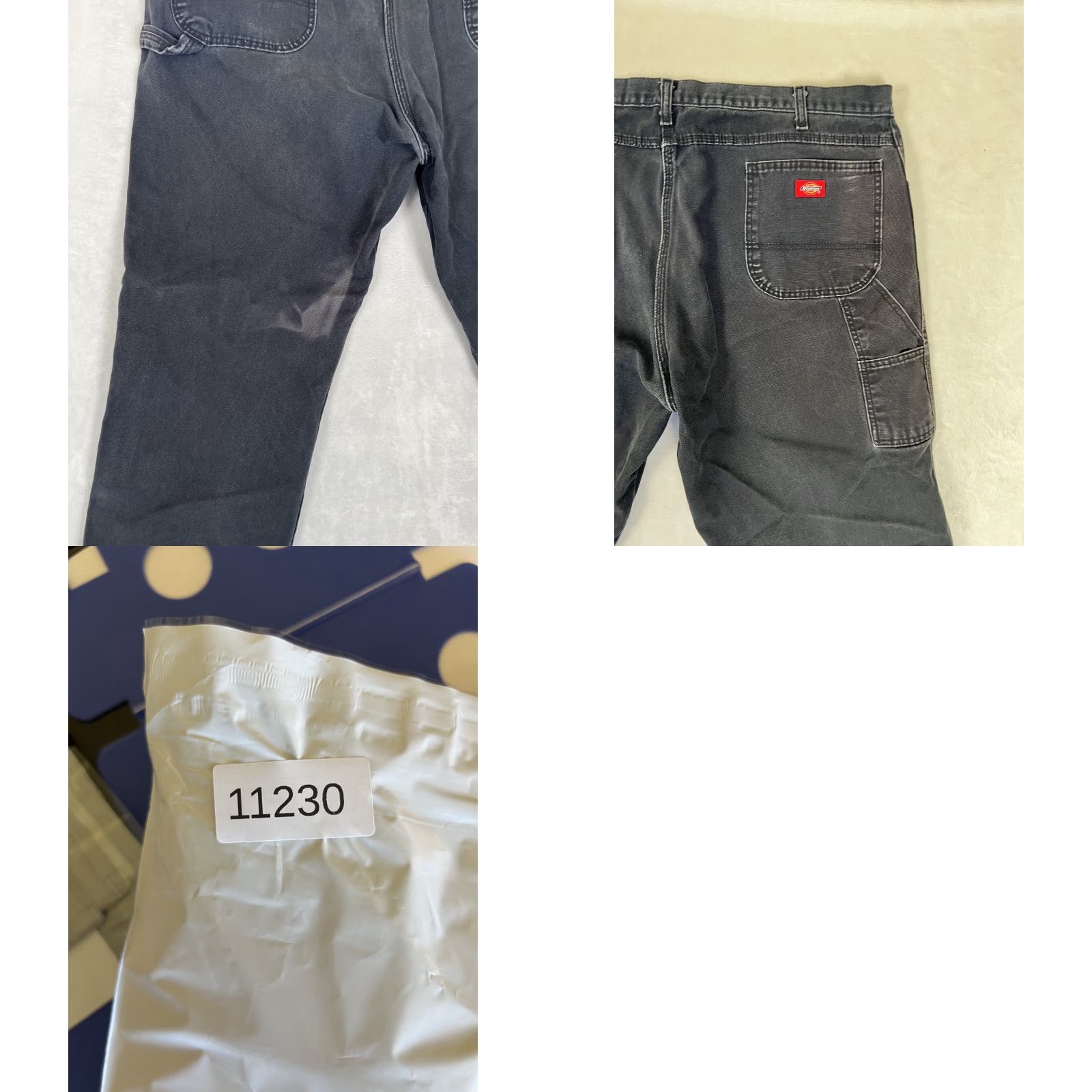 Dickies Dickies Pants Mens 44x32 Black Workwear Carpenter VTG Grunge 874 Sun Fade Casual American Regular Straight Size US 44 / EU 60 - 8 Thumbnail