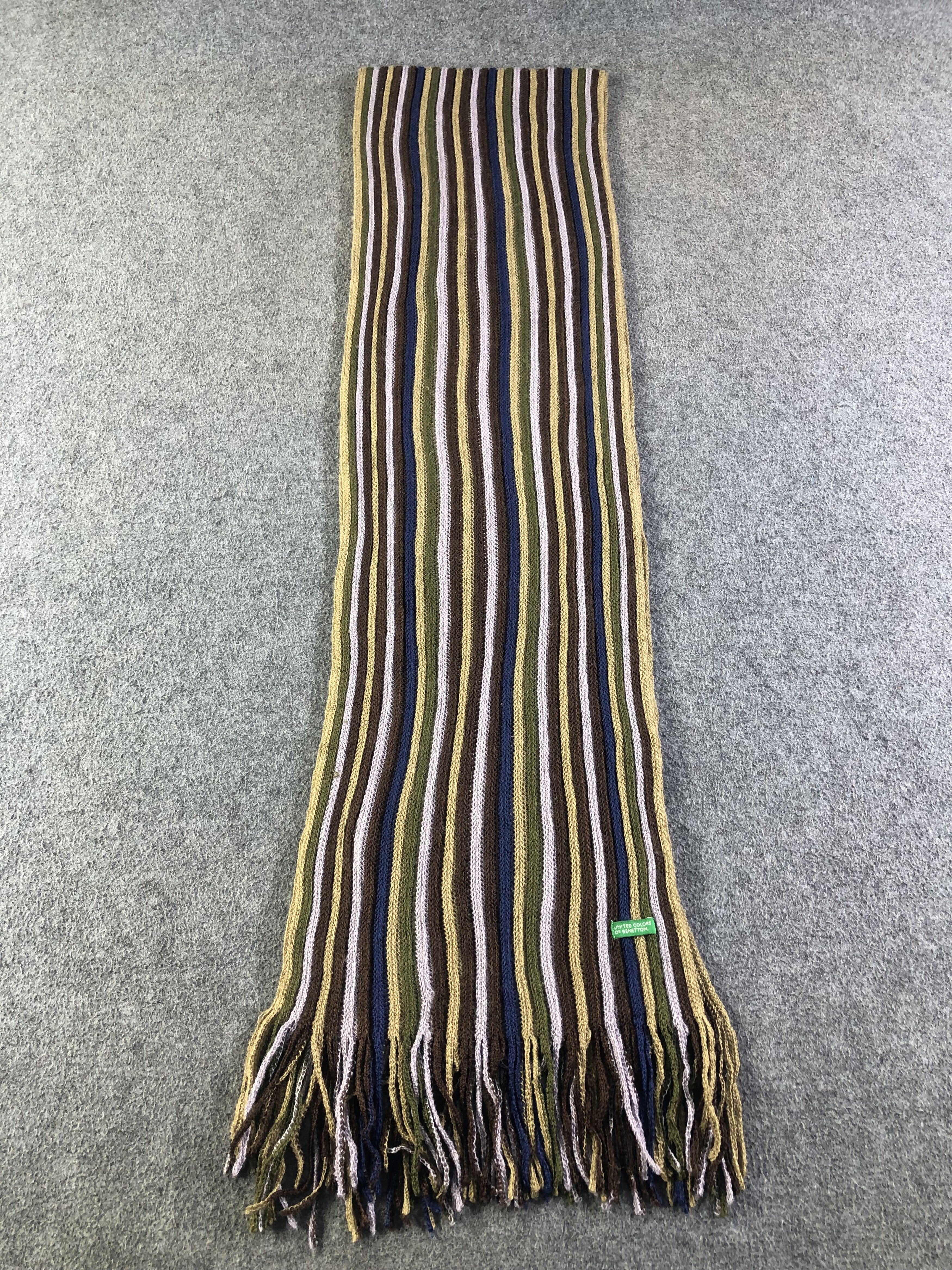 Benetton United Colors Of Benetton Scarf / Muffler / Neckwear SS1276 Size ONE SIZE - 2 Thumbnail