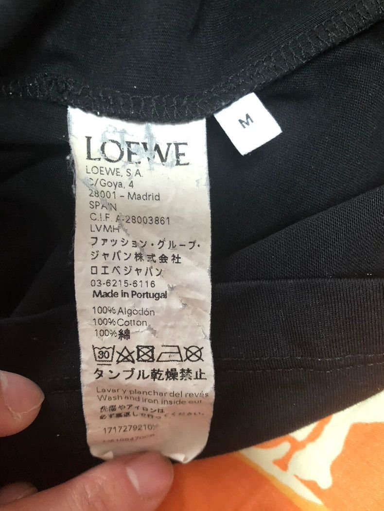 Loewe LOEWE Men's short-sleeved T-shirt Size US M / EU 48-50 / 2 - 4 Thumbnail