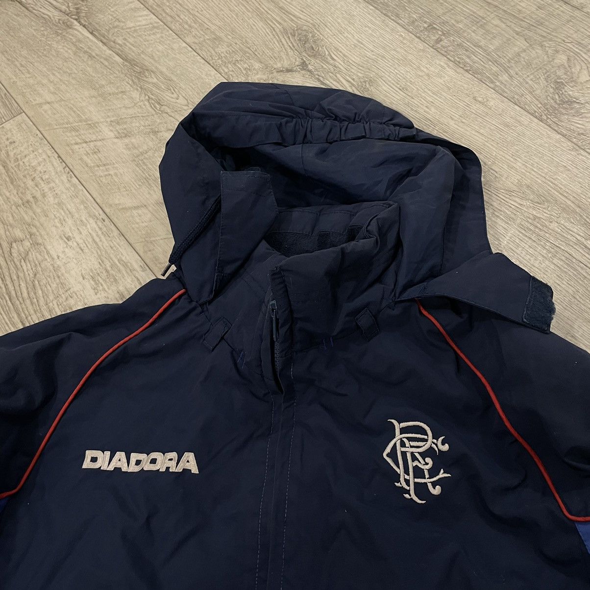 Diadora × Vintage Diadora rangers 90s jersey jacket archive trainer Size US S / EU 44-46 / 1 - 2 Thumbnail