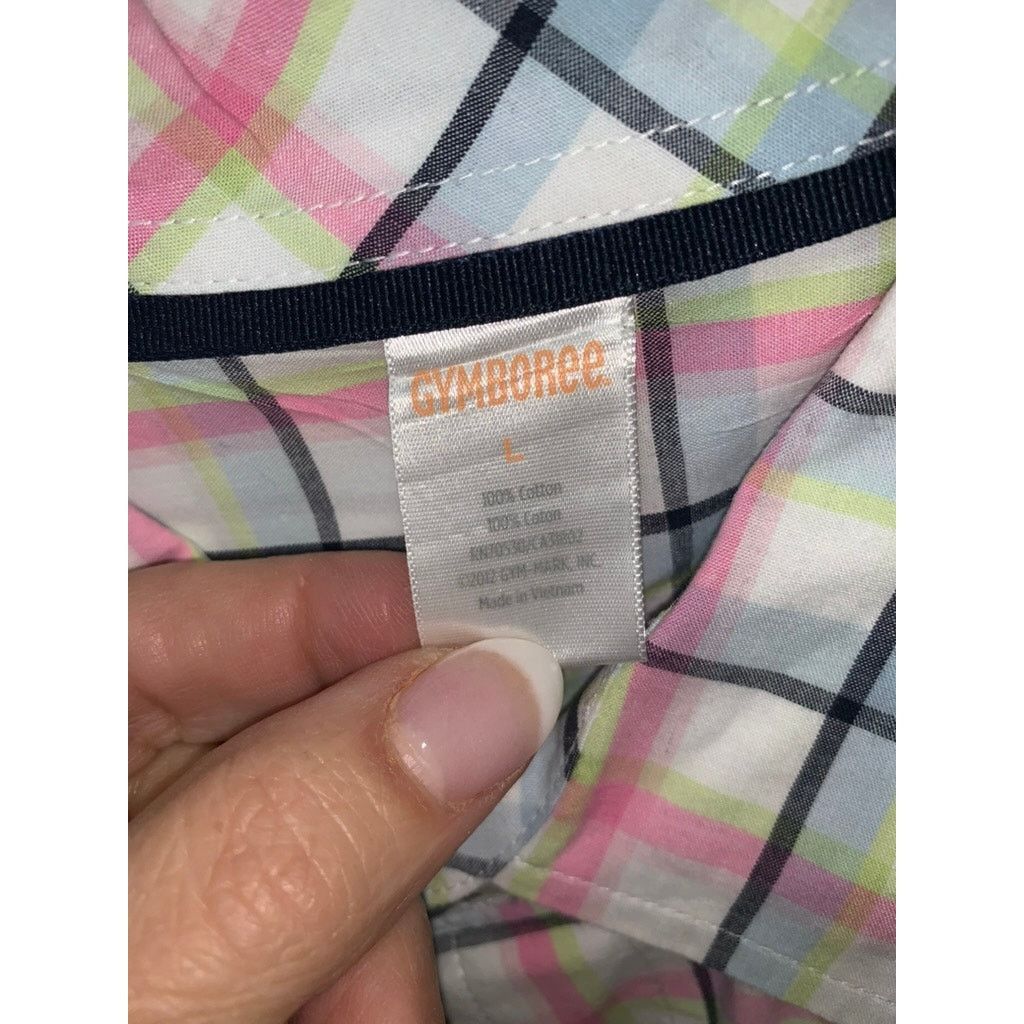 The Unbranded Brand Set of 2 Men's Large Plaid Long Sleeve Button-Up Shirt Size US L / EU 52-54 / 3 - 8 Thumbnail