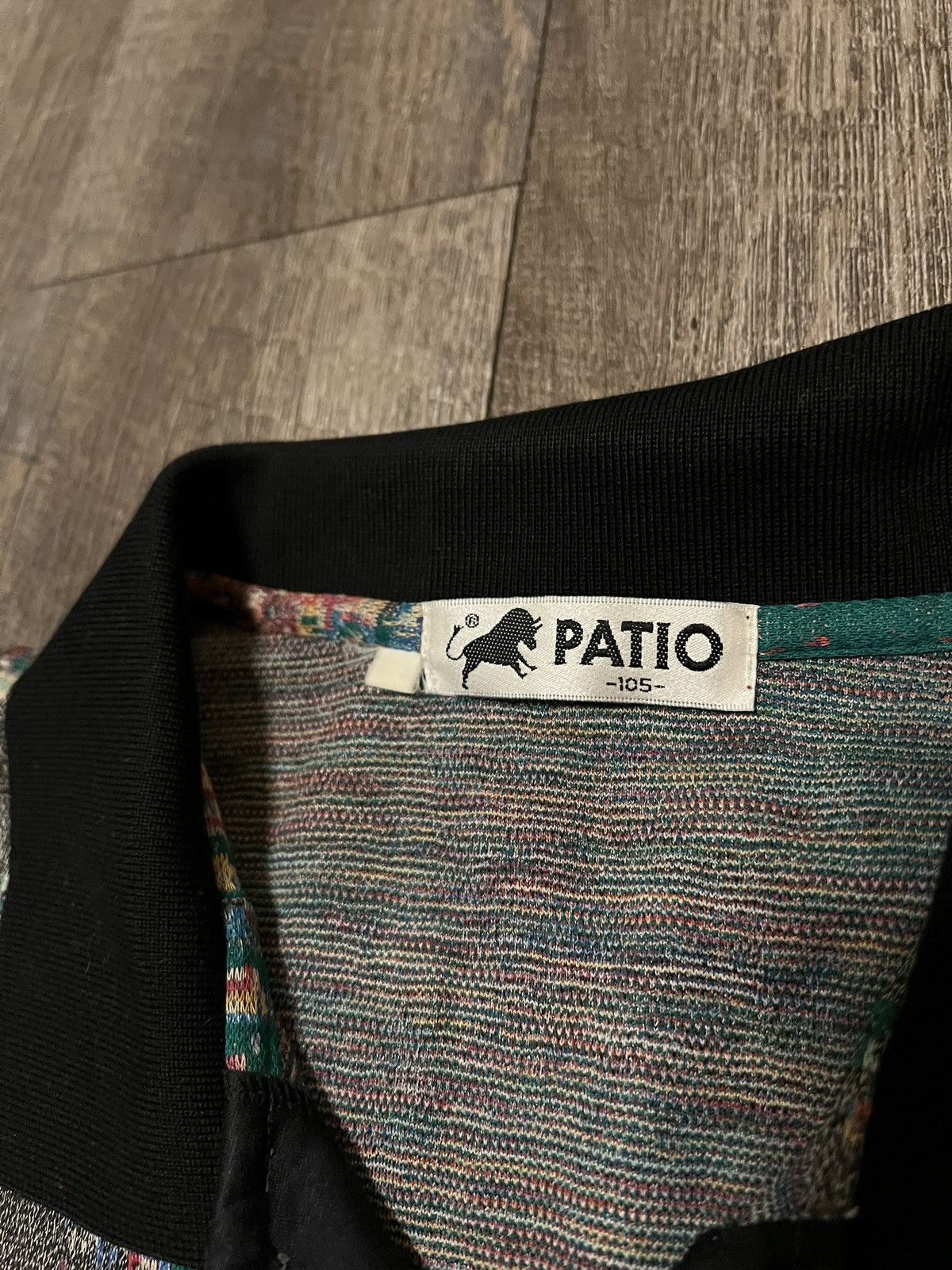 Vintage Vintage Patio Abstract Psychedelic Polo Shirt size Medium Size US M / EU 48-50 / 2 - 4 Thumbnail